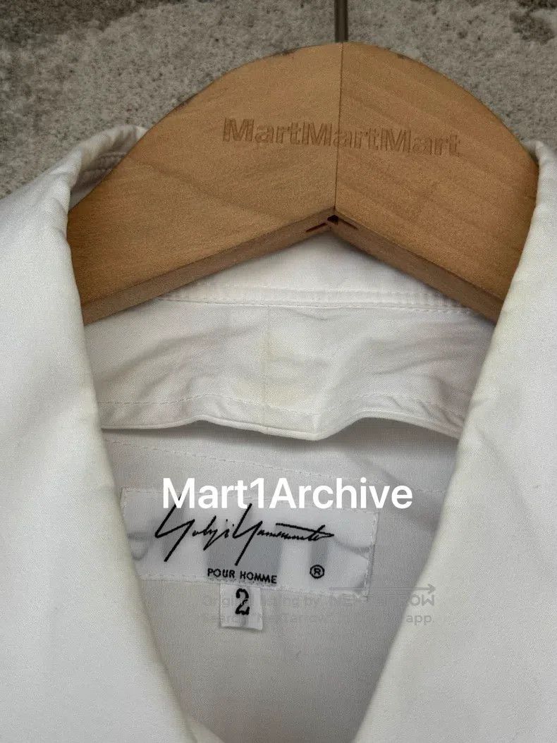 Yohji Yamamoto YOHJI YAMAMOTO Hand-painted Double Back Shirt Size US M / EU 48-50 / 2 - 5 Thumbnail