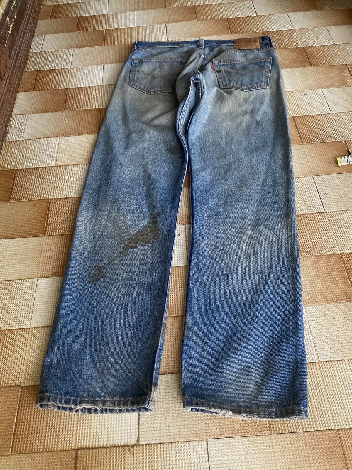 Levi's Vintage Clothing × Vintage Vintage 90’s levis 501 denim Size US 33 - 4 Thumbnail
