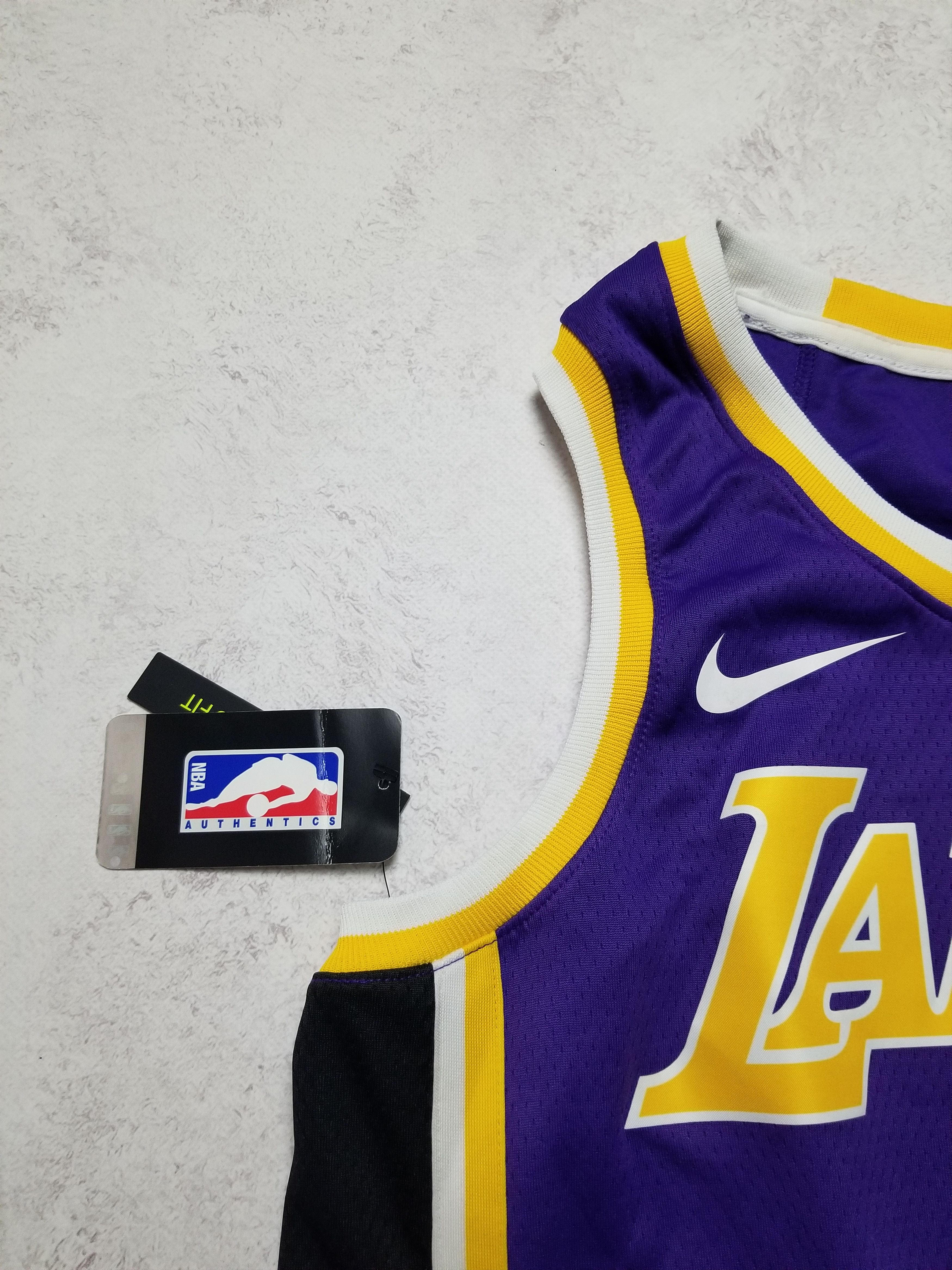 Nike Nike Los Angels Lakers NBA Swingman Blank Jersey AA7098-504 Size US L / EU 52-54 / 3 - 11 Thumbnail