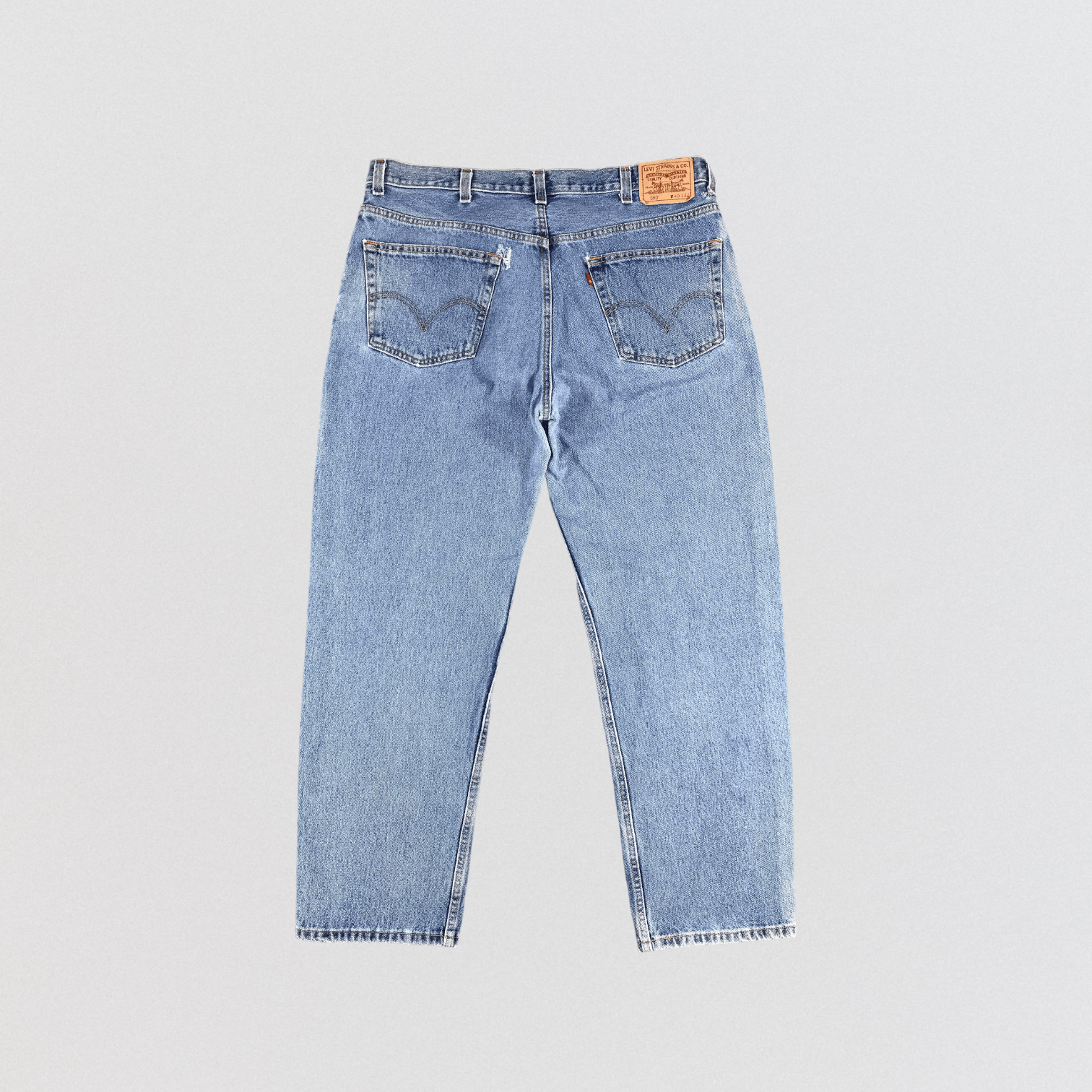 Levi's × Vintage Vintage Light Wash Levis 550 Jeans-JM1300 Size US 40 / EU 56 - 2 Thumbnail