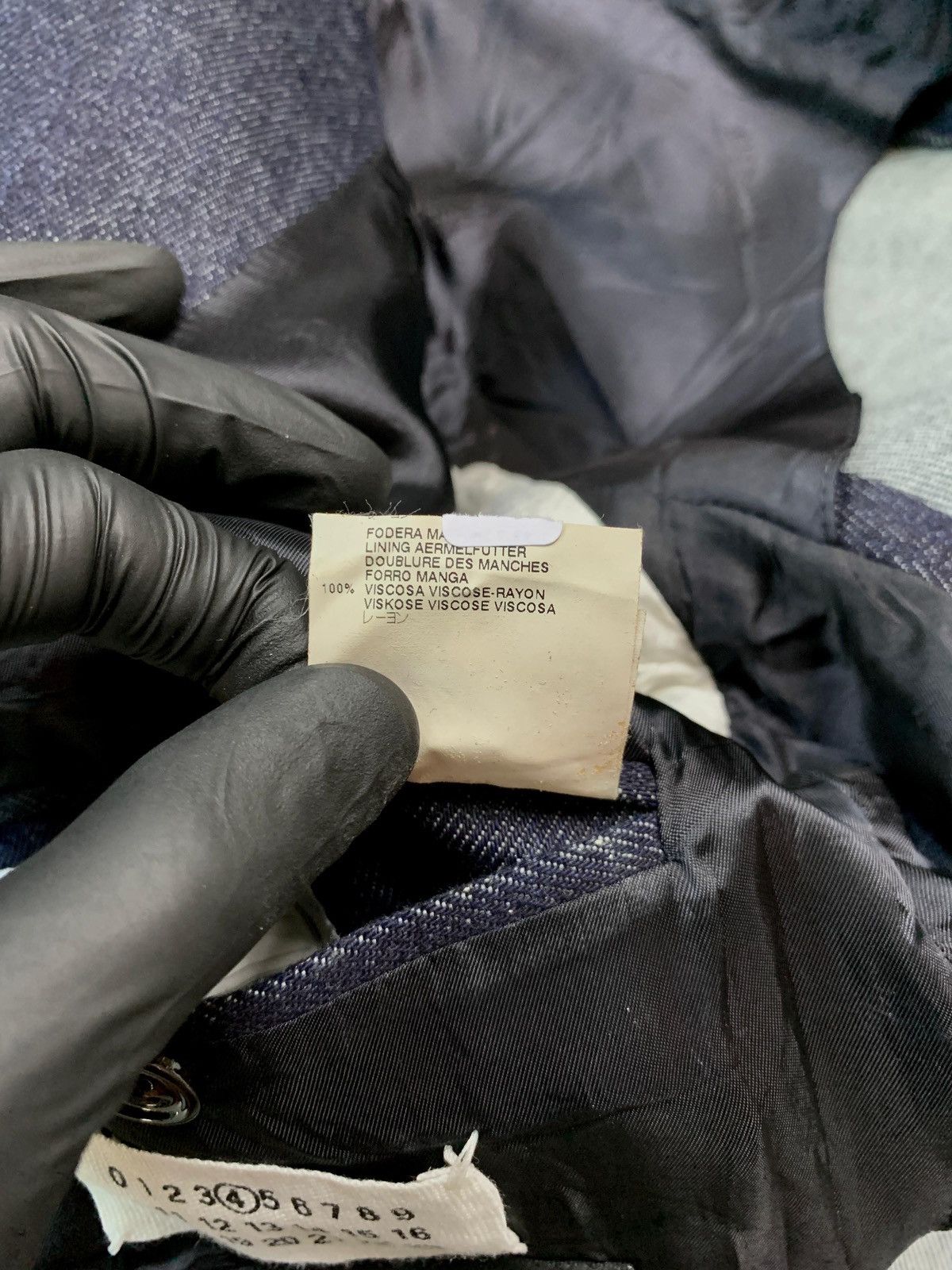 Maison Margiela FREE TAX! Line 4 Indigo Denim Blazer Jacket Size US S / EU 44-46 / 1 - 10 Thumbnail