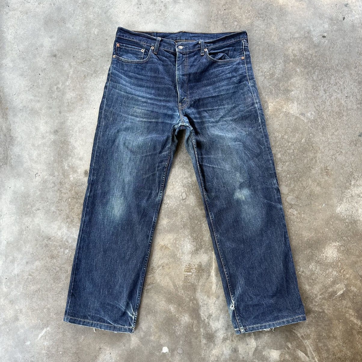 Vintage Levis 508 Faded Jean Distressed Denim Pant