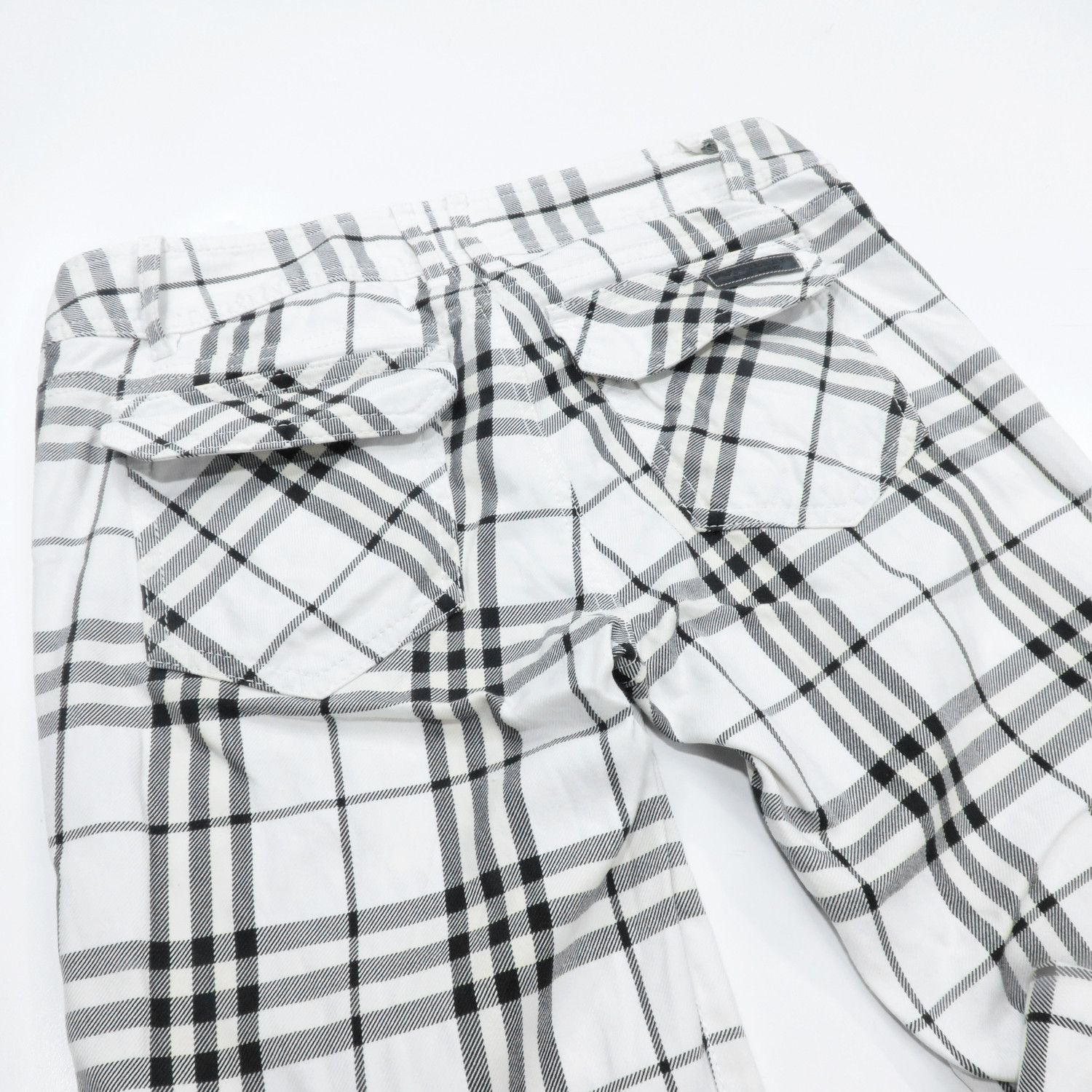 Burberry BURBERRY BLUE LABEL NOVA CHECK GREY WHITE LONG PANTS Size 25" / US 0 / IT 36 - 13 Thumbnail
