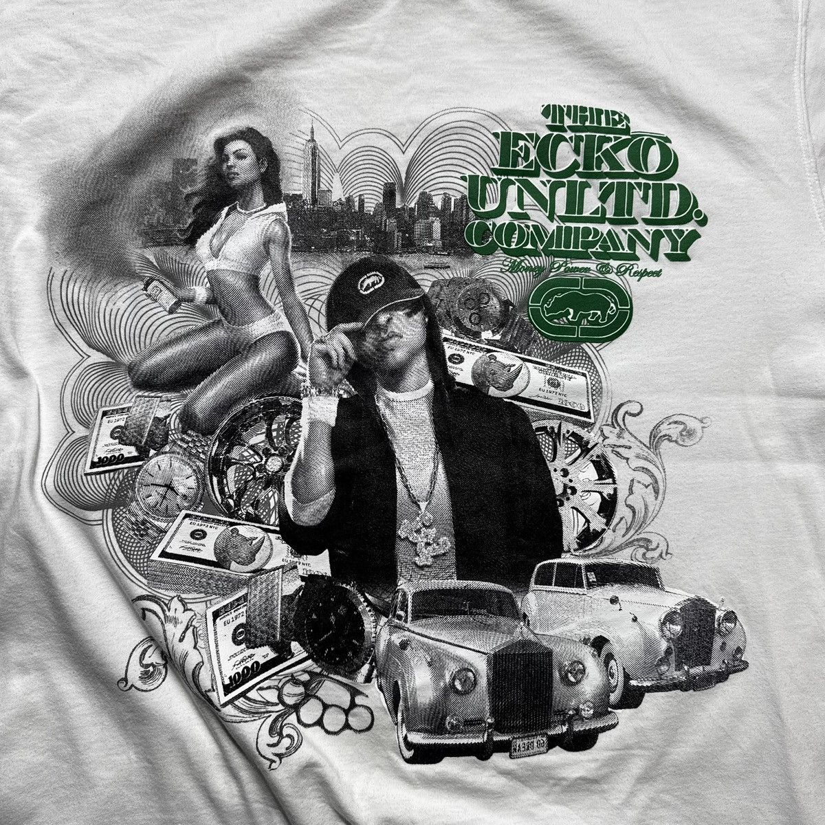 Ecko Unltd. ecko untld rap tee with big rap logo sexy logo xl size Size US XL / EU 56 / 4 - 9 Thumbnail