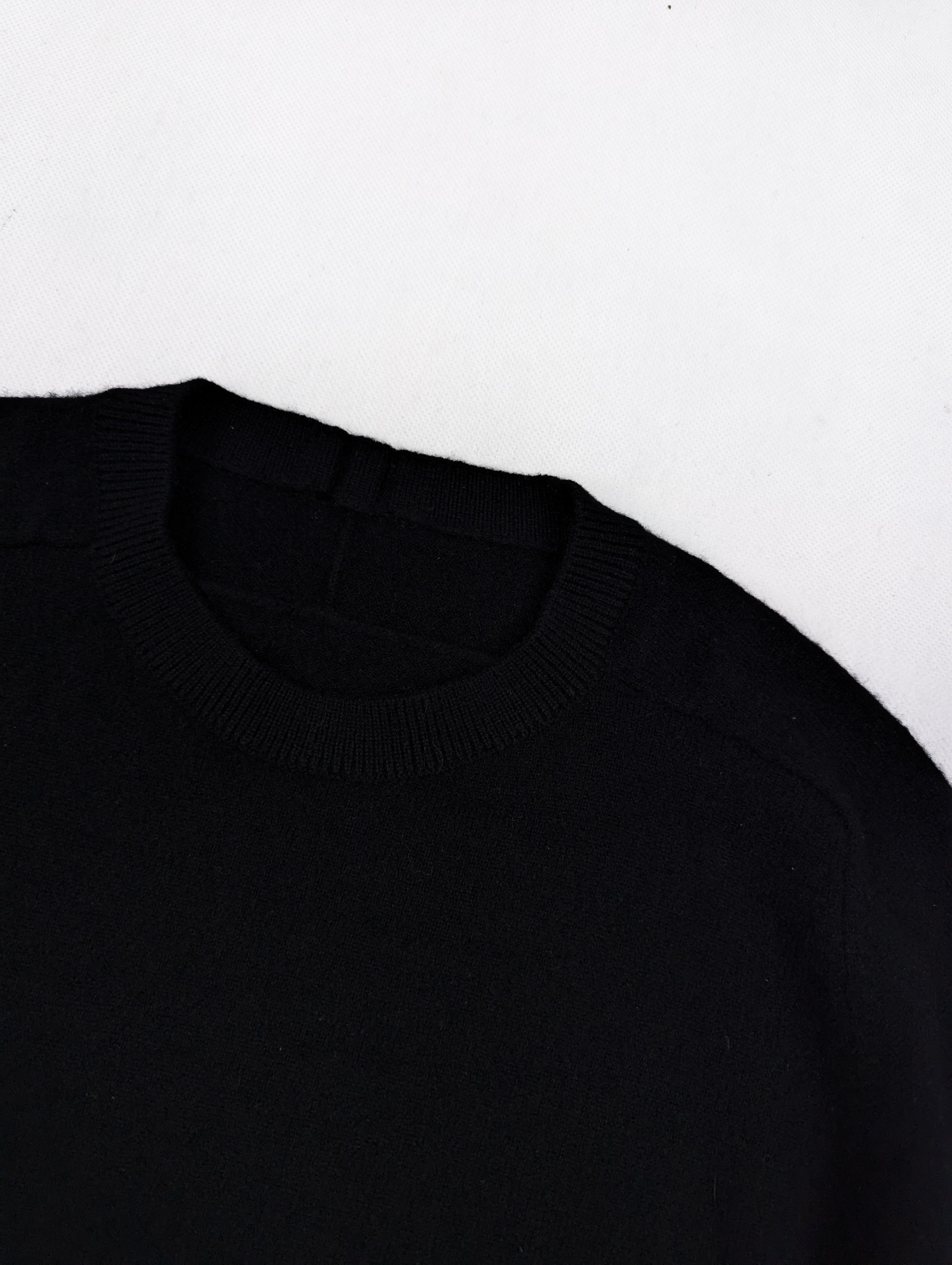 Saint Laurent Paris Saint Laurent black cashmere sweater jumper XL Size XL / US 12-14 / IT 48-50 - 2 Thumbnail