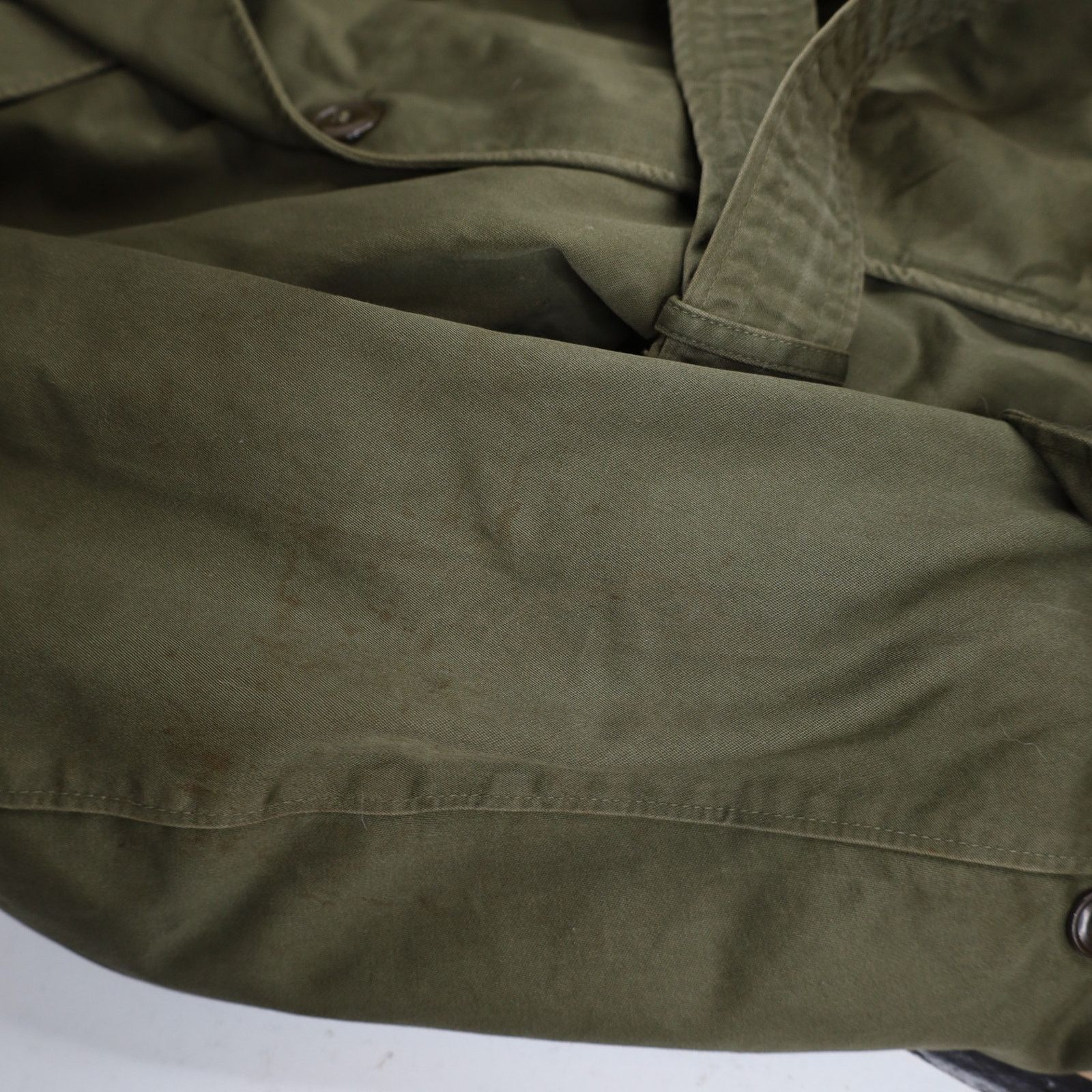 Vintage Vintage Military Surplus Wool Lined Trench Coat Size US M / EU 48-50 / 2 - 6 Thumbnail