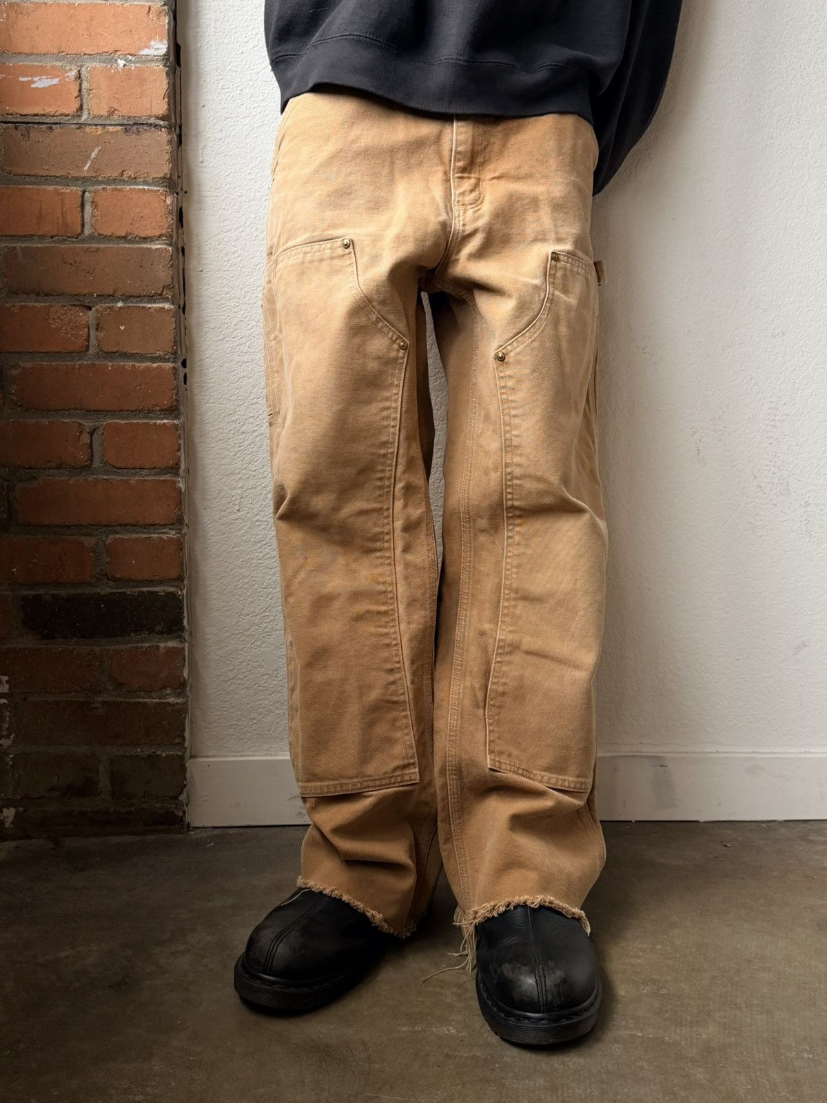 Carhartt Carhartt Thrashed Double Knees Size US 32 / EU 48 - 1 Thumbnail