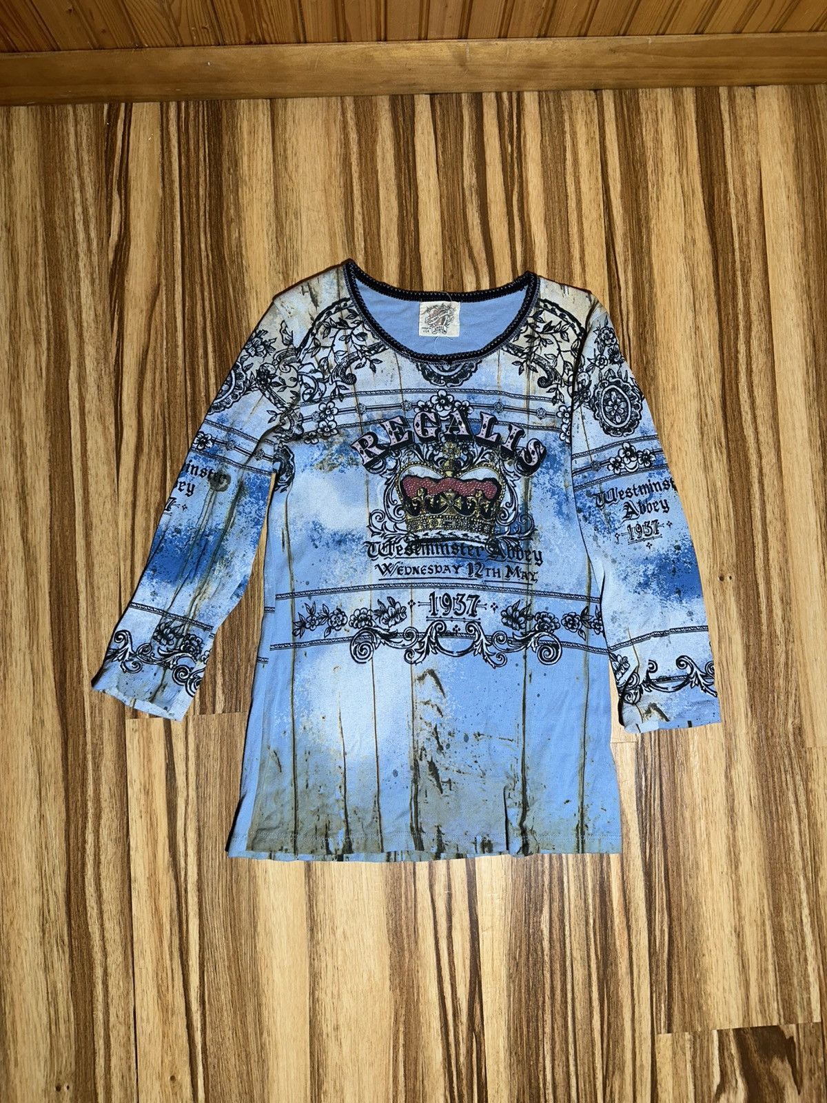 Other Vint Y2K Skinnie Minnie 3/4 Sleeve Shirt Size L / US 10 / IT 46 - 1 Thumbnail