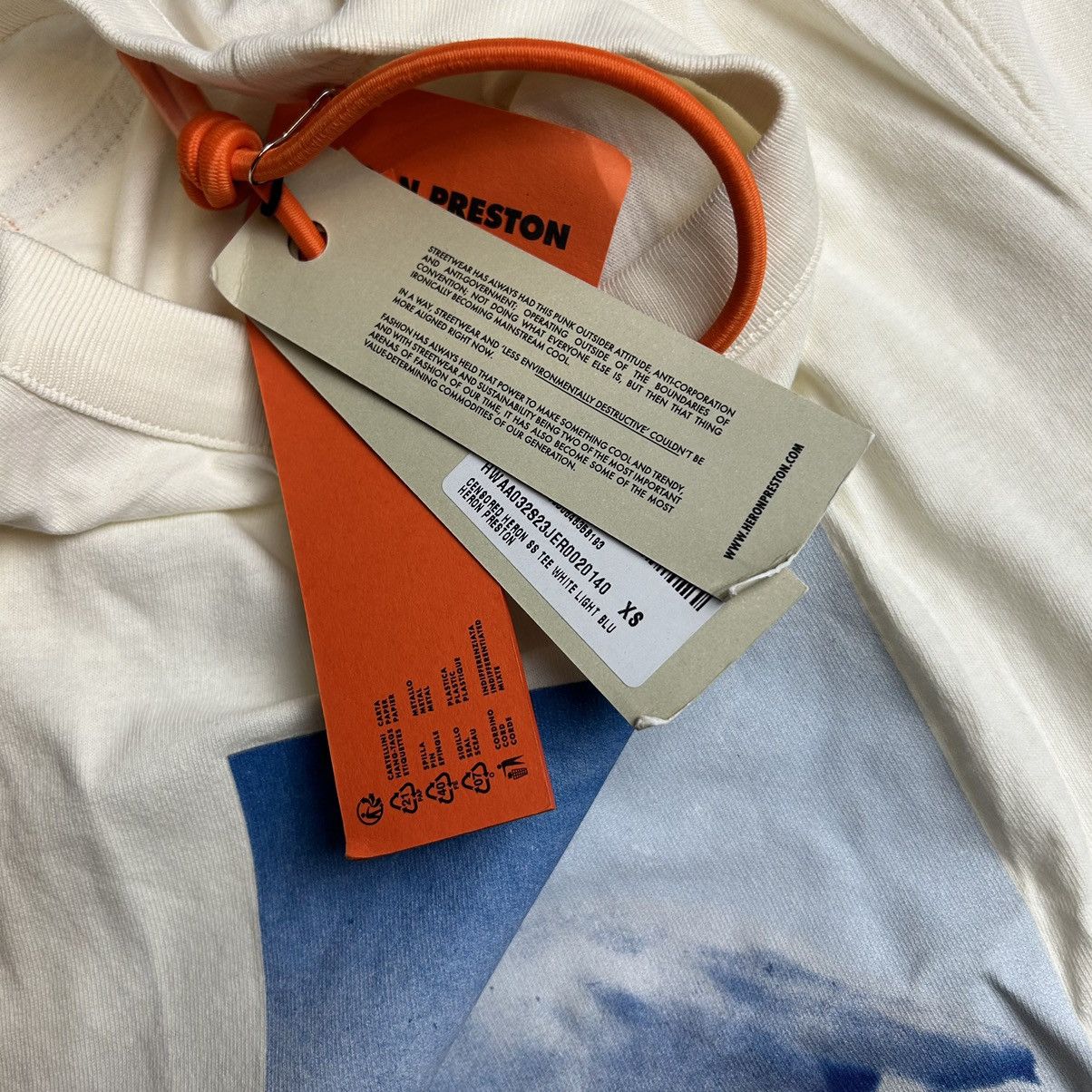Heron Preston *NEW* Heron Preston Censored T-shirt Womens Size XS / US 0-2 / IT 36-38 - 3 Thumbnail