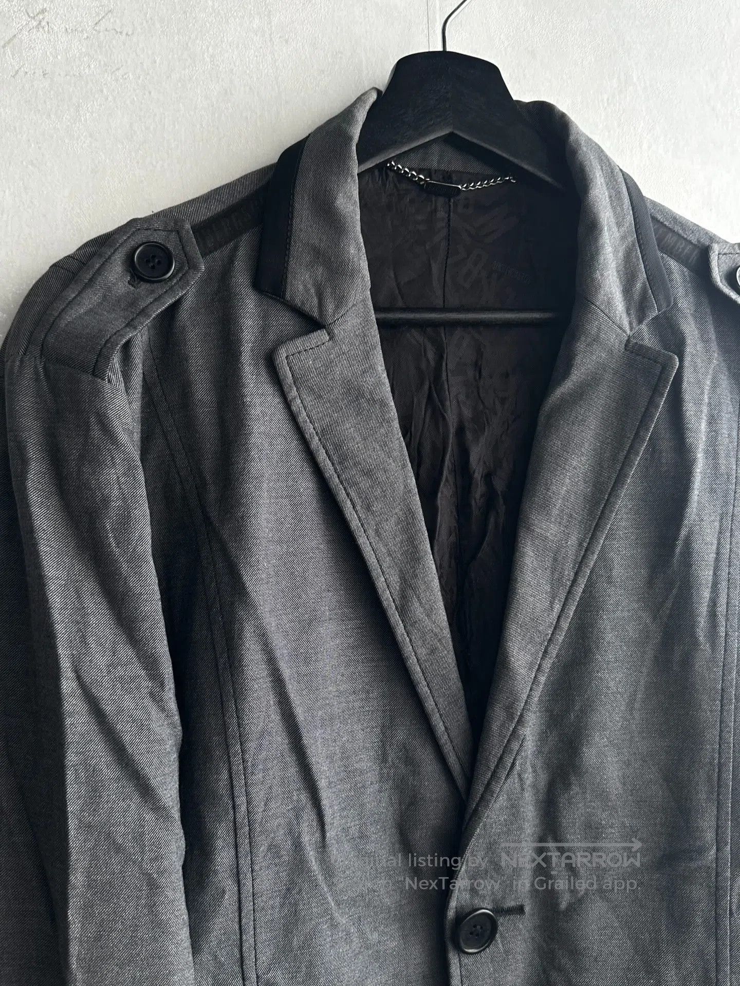 Dirk Bikkembergs BIKKEMBERGS Original-color buttoned suit jacket| Size 48R - 3 Thumbnail