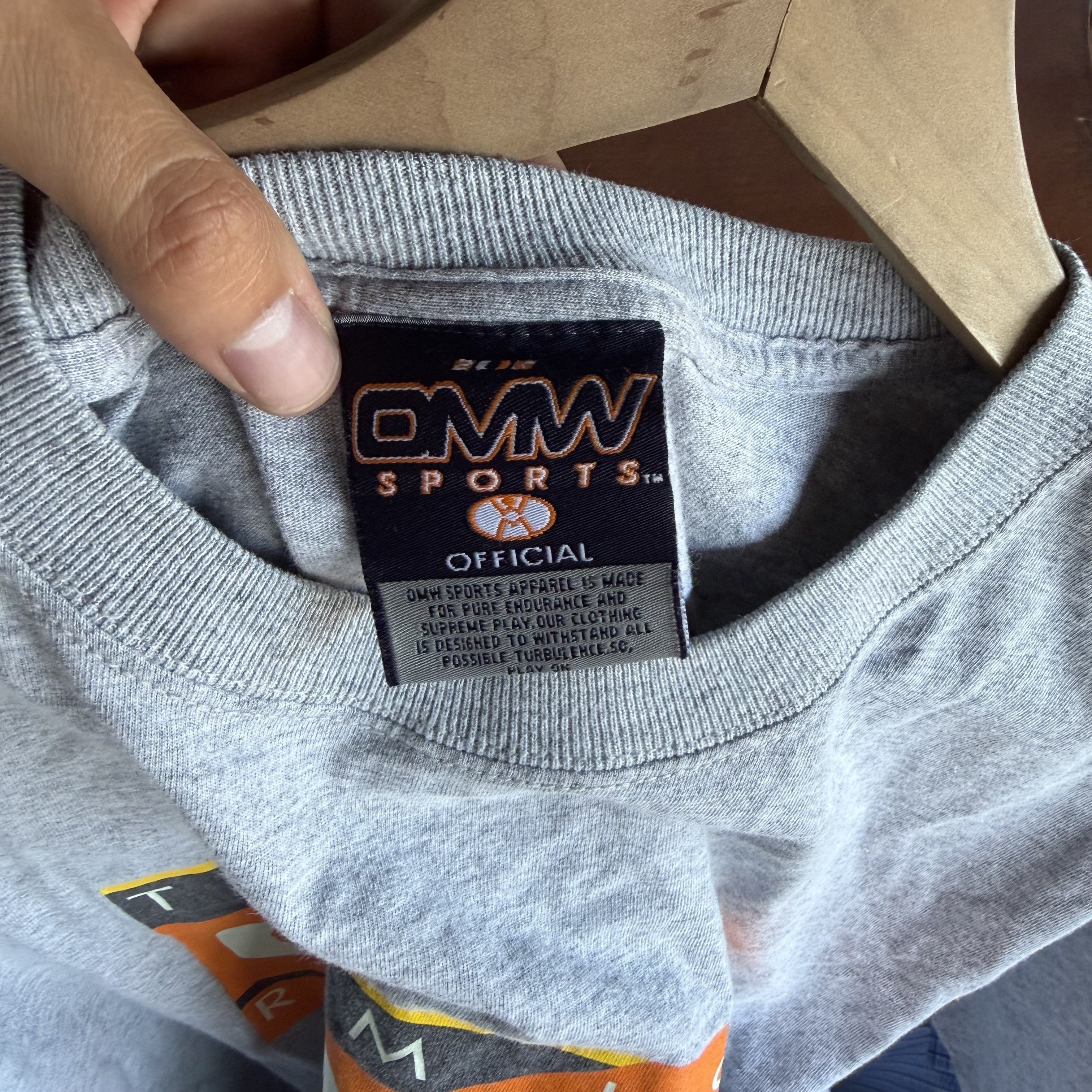 Other Vintage OMW Racing T Shirt Mens 2XL Gray Team USA Sports 90s Size US XXL / EU 58 / 5 - 8 Thumbnail