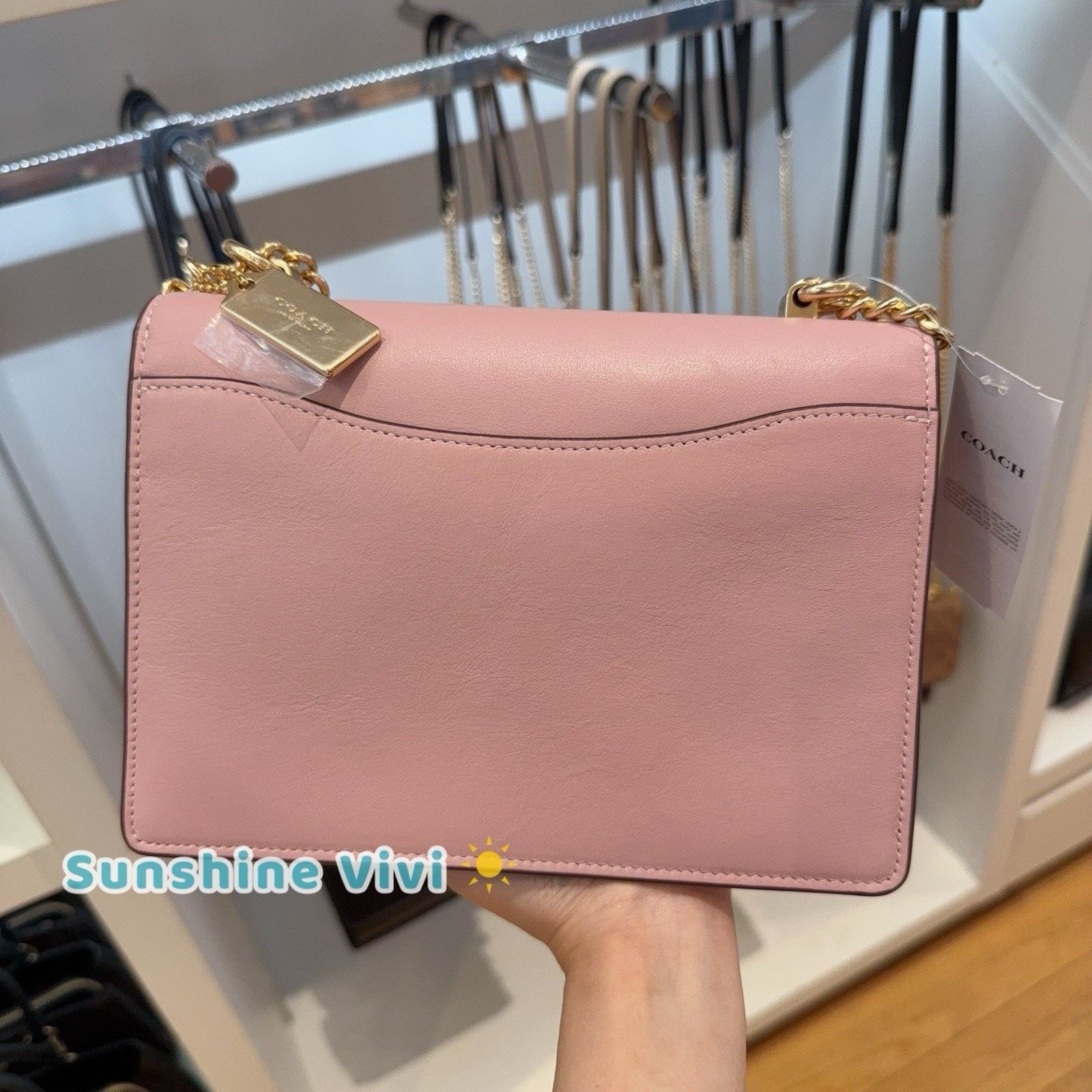 Coach Coach Klare Crossbody Bag CV978 IM/CHALK/CARNATION Size ONE SIZE - 4 Thumbnail