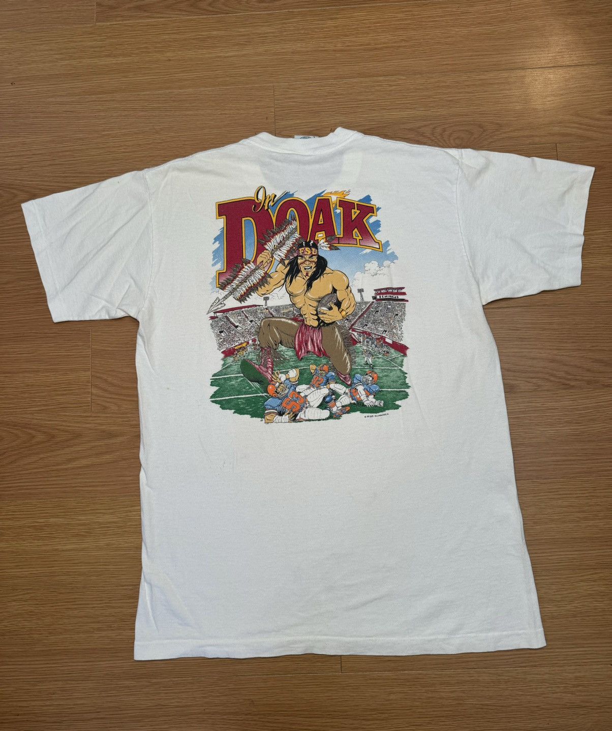 Vintage 90s Seminoles Do It FSU Grail Florida State University Size US L / EU 52-54 / 3 - 1 Thumbnail