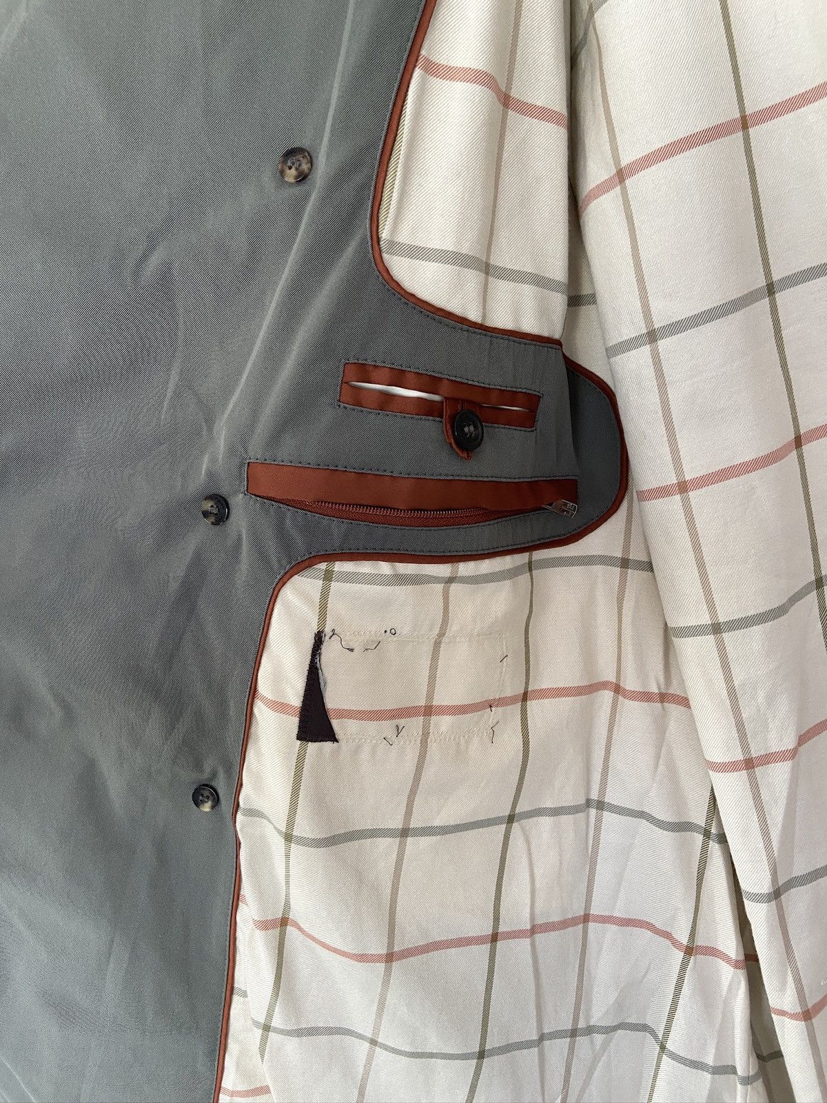 Loro Piana Loro Piana Light Olive Stormey Trench Tecno Coat Size US XXL / EU 58 / 5 - 18 Thumbnail