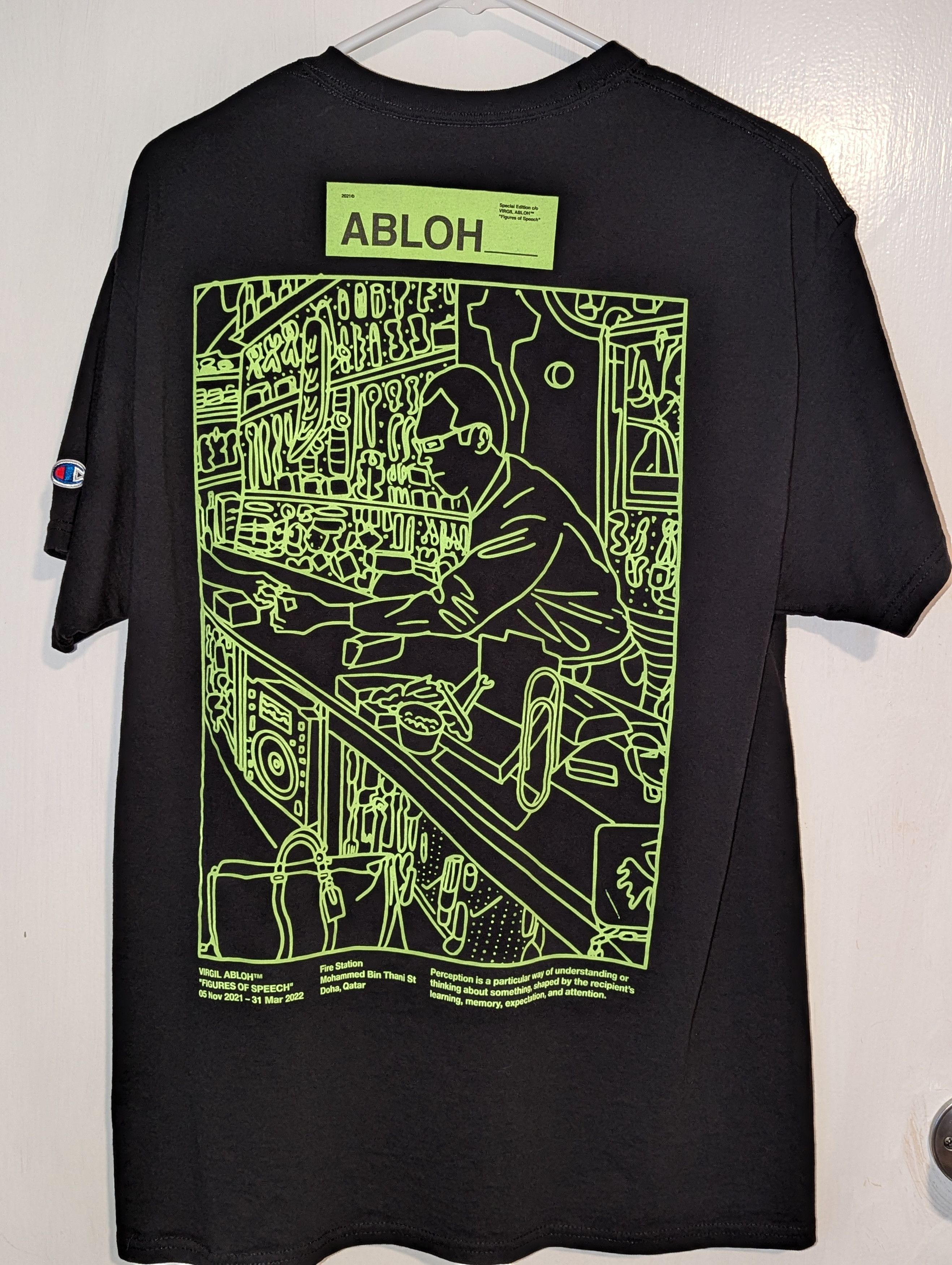 Virgil Abloh Virgil Abloh Figures of Speech Qatar Museums Tee Medium Size US M / EU 48-50 / 2 - 3 Thumbnail