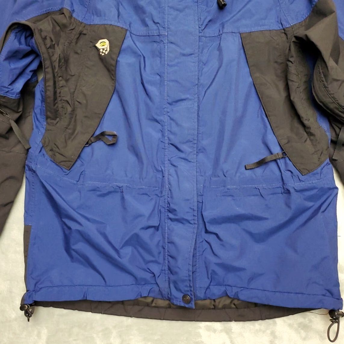 Mountain Hardwear VINTAGE Mountain Hardwear Jacket Women 8 Blue Hooded Conduit Waterproof Ski Rain Outdoor Size M / US 6-8 / IT 42-44 - 2 Thumbnail