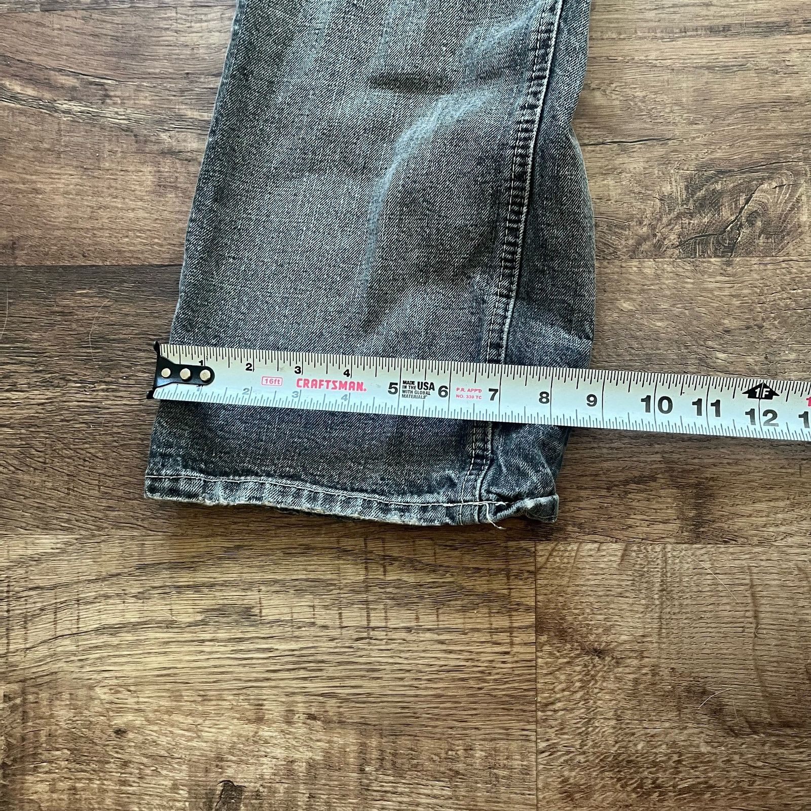 Carbon Carbon Denim Jeans Mens 30x32 Vintage y2k Retro Old school Size US 30 / EU 46 - 6 Thumbnail