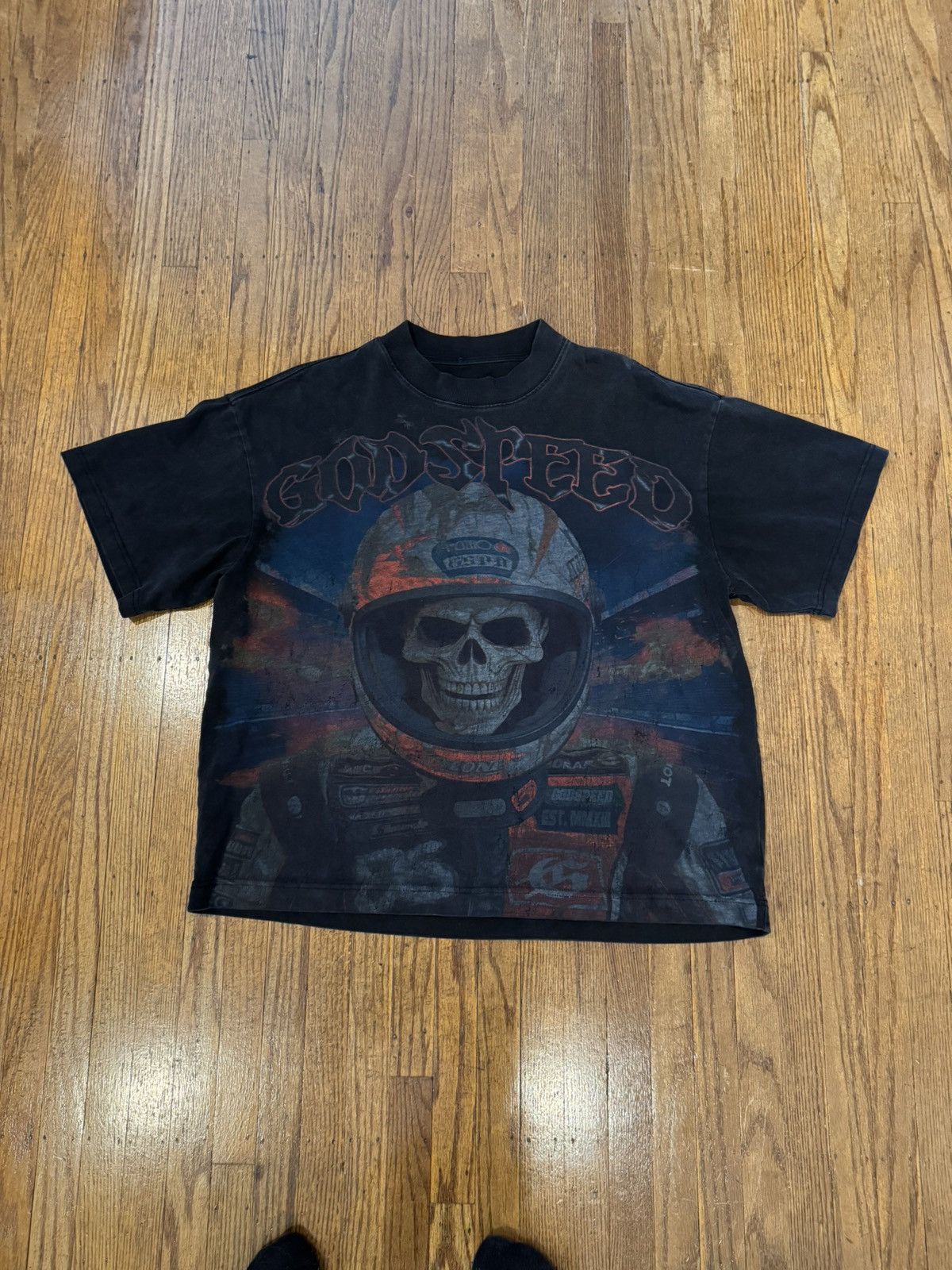 Godspeed Godspeed racer t shirt black Size US L / EU 52-54 / 3 - 1 Thumbnail