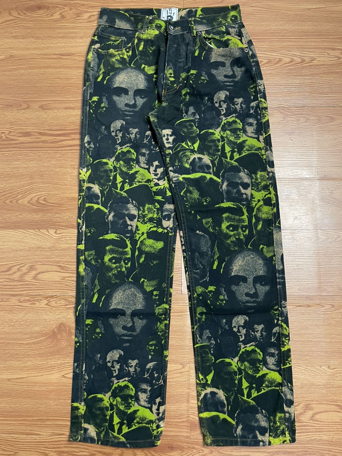 Jean Paul Gaultier AW92 Jean Paul Gaultier Faces Denim Size US 28 / EU 44 - 1 Thumbnail