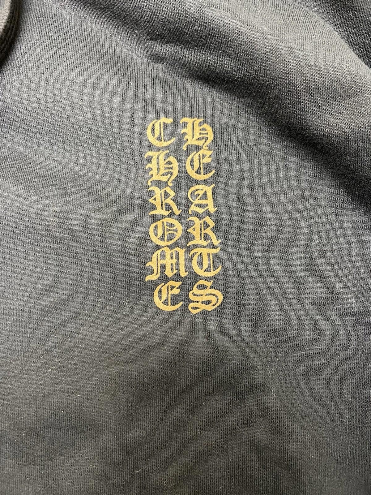 Chrome Hearts Chrome Hearts Vertical Logo Hoodie Black L Size US L / EU 52-54 / 3 - 3 Thumbnail