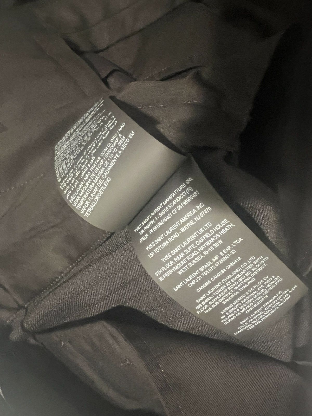 Saint Laurent Paris Saint laurent tuxedo stripes mens pants. 54/38. $1790 Size US 38 / EU 54 - 4 Thumbnail