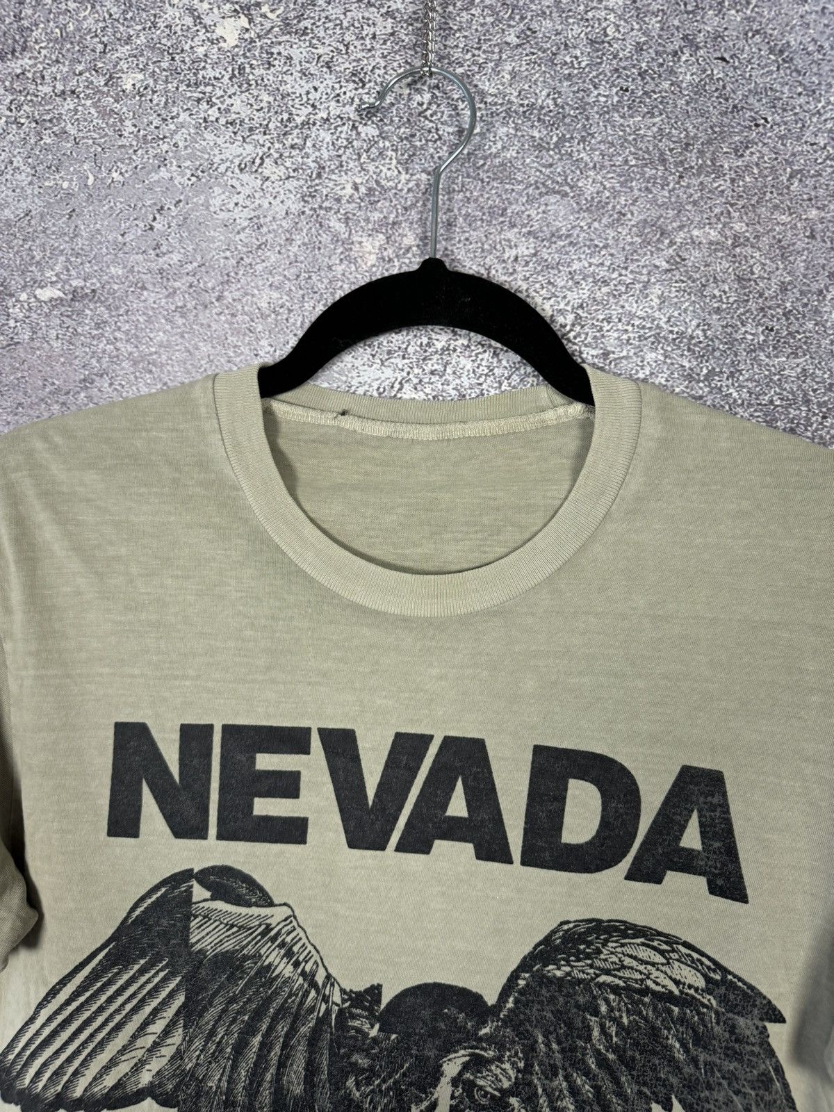 Dsquared2 DSQUARED2 T-Shirt Nevada Print Beige Small Men’s Size US S / EU 44-46 / 1 - 9 Thumbnail
