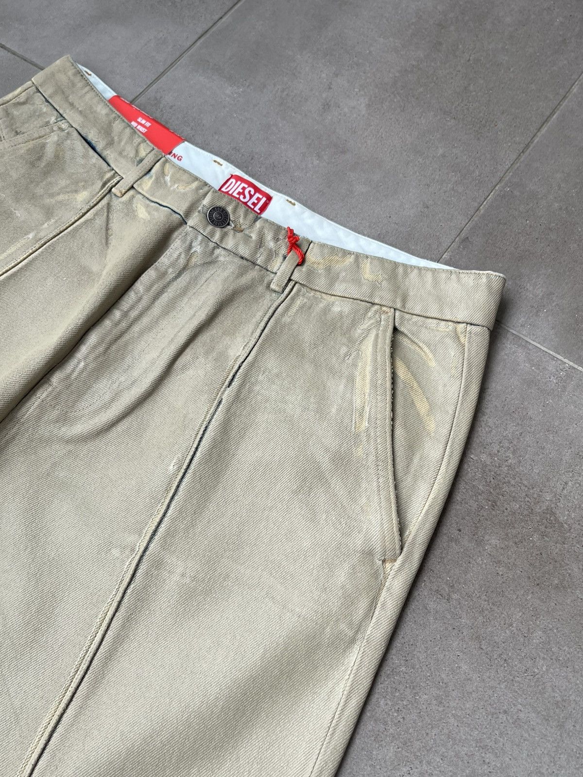 Diesel !DS! SS24 Diesel D-Chino-Work Rubber Trousers Size US 32 / EU 48 - 8 Thumbnail