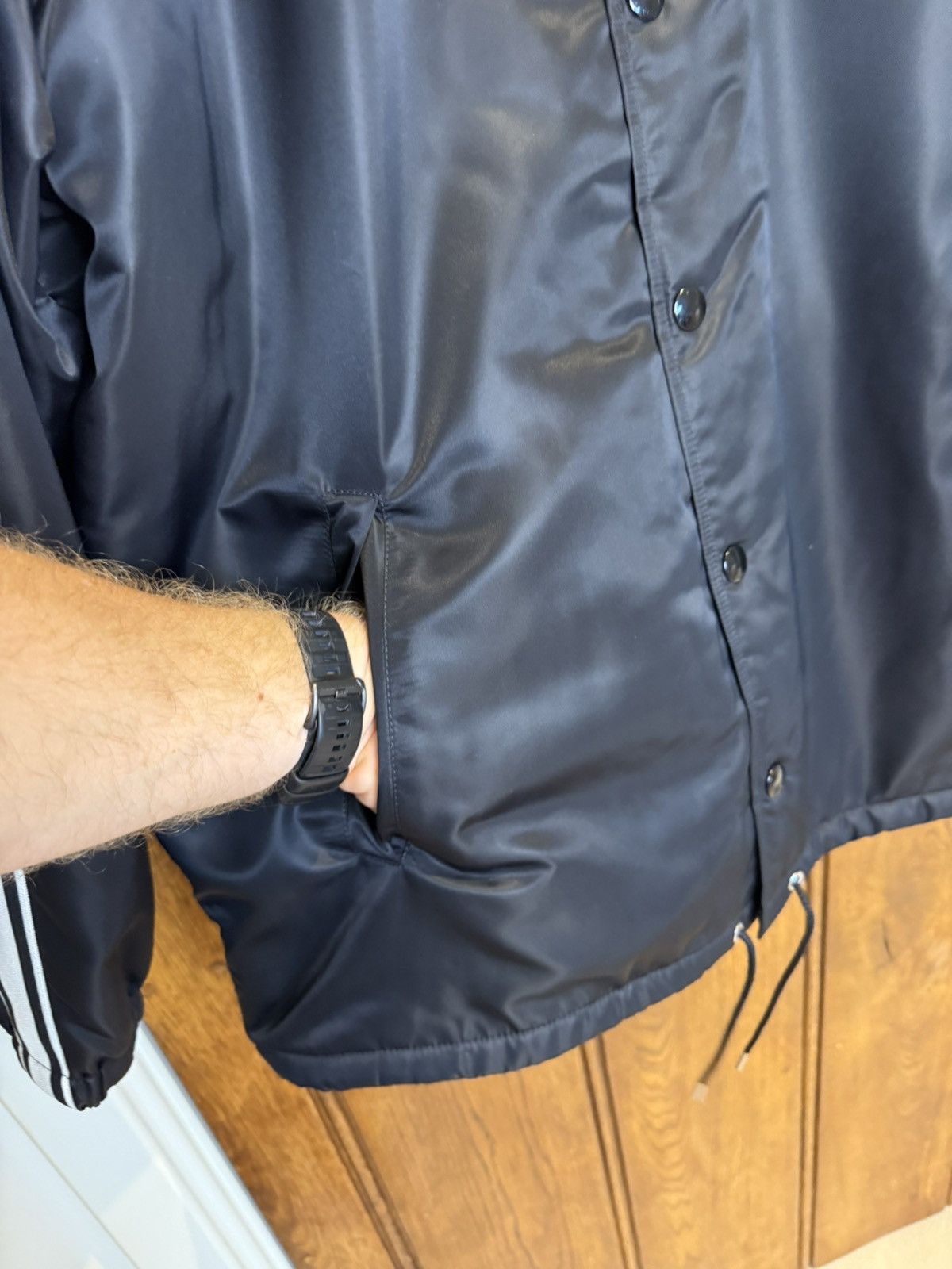Celine $2.5k Celine coaches jacket C logo shearling lined jacket 50 Size US L / EU 52-54 / 3 - 14 Thumbnail