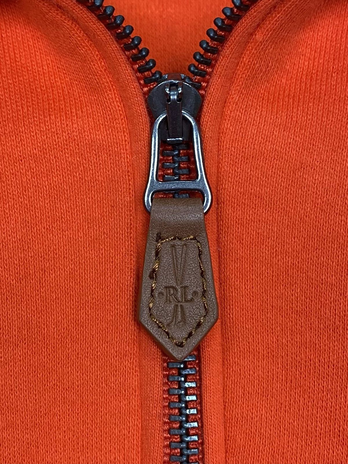 Polo Ralph Lauren Polo Ralph Lauren High Neck Jumper Sweater Zip Size L Orange Size US L / EU 52-54 / 3 - 4 Thumbnail