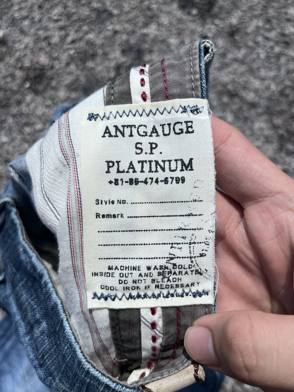 Hysteric Glamour × If Six Was Nine × Tornado Mart Antgauge S.P Platinum Blue Flare Jean Size US 32 / EU 48 - 7 Thumbnail