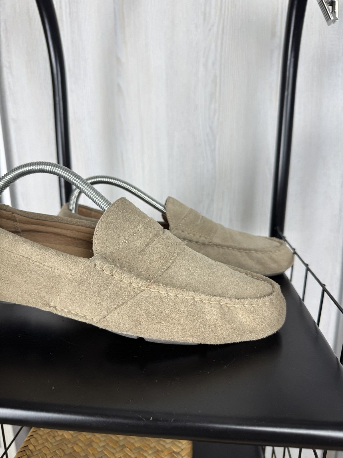 Polo Ralph Lauren Polo Ralph Lauren Telly leather suede slip-on loafers shoes Size US 9 / EU 42 - 3 Thumbnail