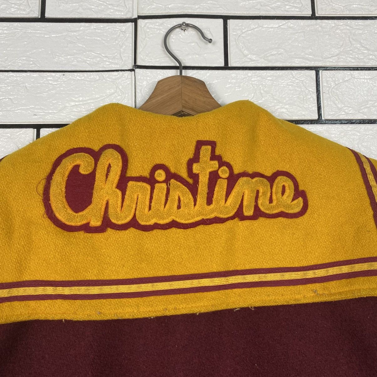 Vintage Vintage Wool Bomber Jacket Butwins St Paul Big Logo Size US M / EU 48-50 / 2 - 12 Thumbnail