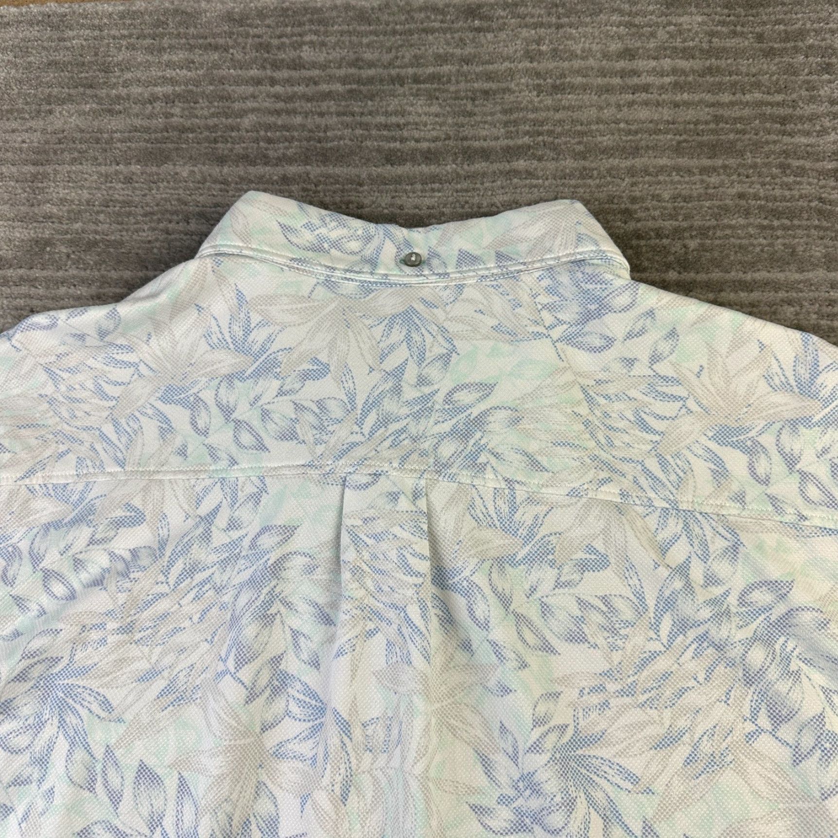 Tommy Bahama Tommy Bahama Shirt Mens 2XL San Lucio Button Up Islandzone Performance Floral Long Sleeve Collared Casual Cotton Polyester Embroidered Flower Size US XXL / EU 58 / 5 - 7 Thumbnail