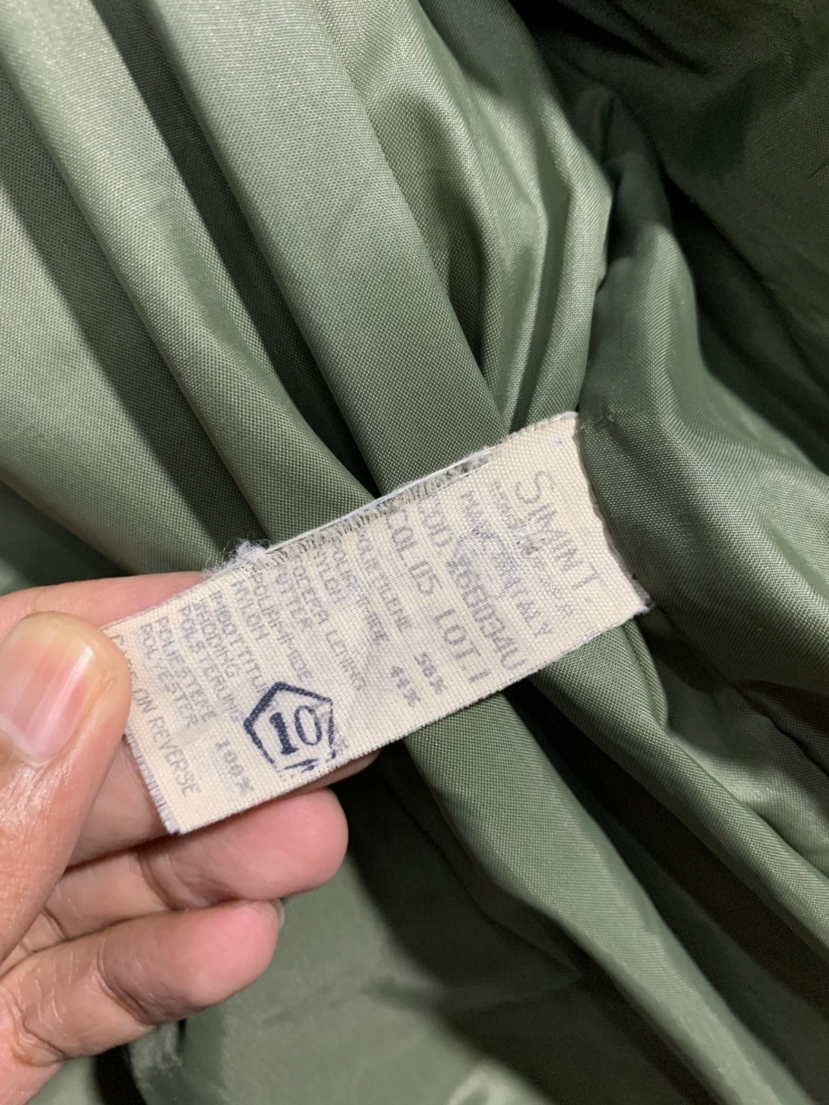 Armani 🔥VTG ARMANI JEANS QUILTED BOMBER JACKETS BLUE Size US L / EU 52-54 / 3 - 11 Thumbnail