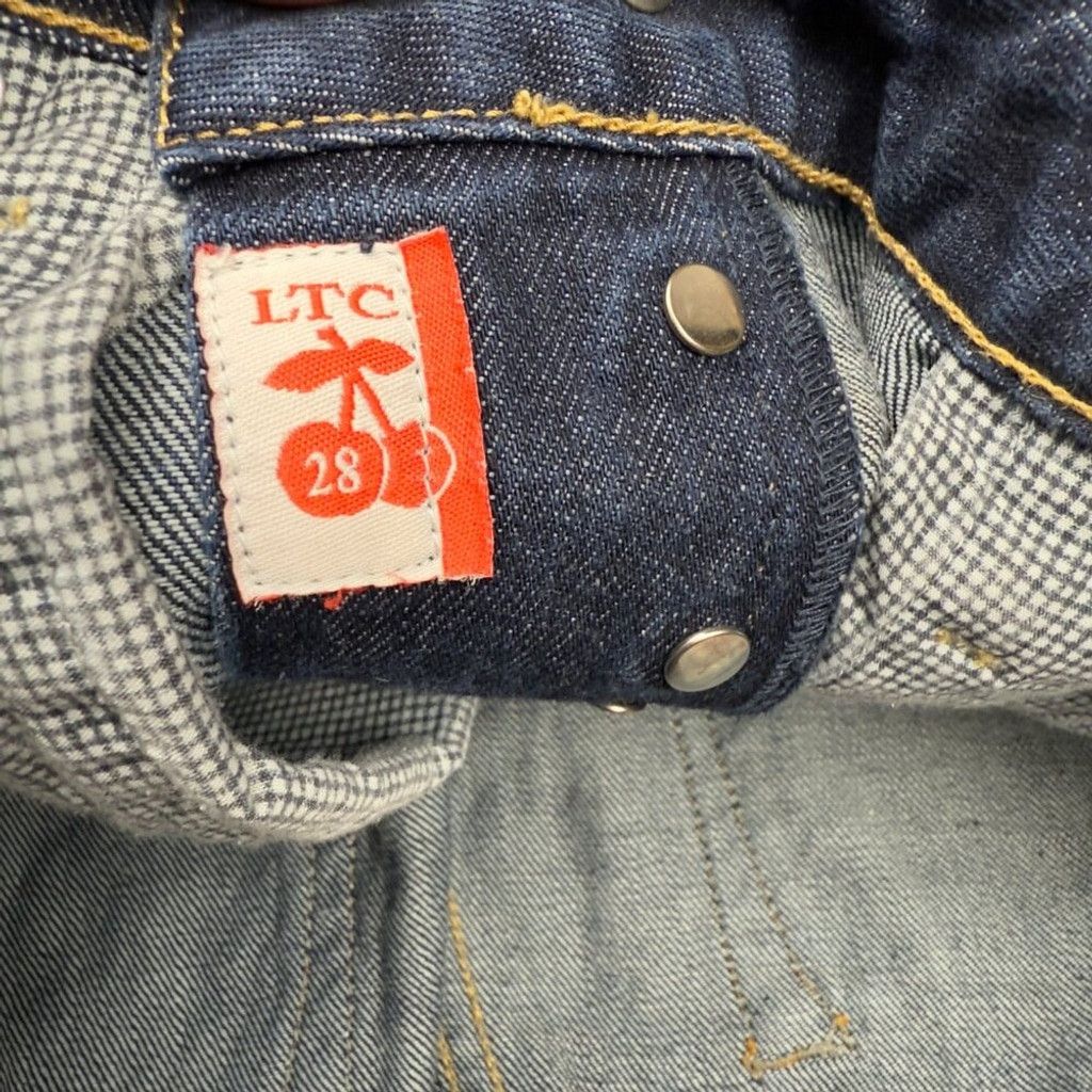 Japan Rags JAPAN RAGS Slim Straight Leg Classic Distressed Denim 28 33L Size US 28 / EU 44 - 4 Thumbnail