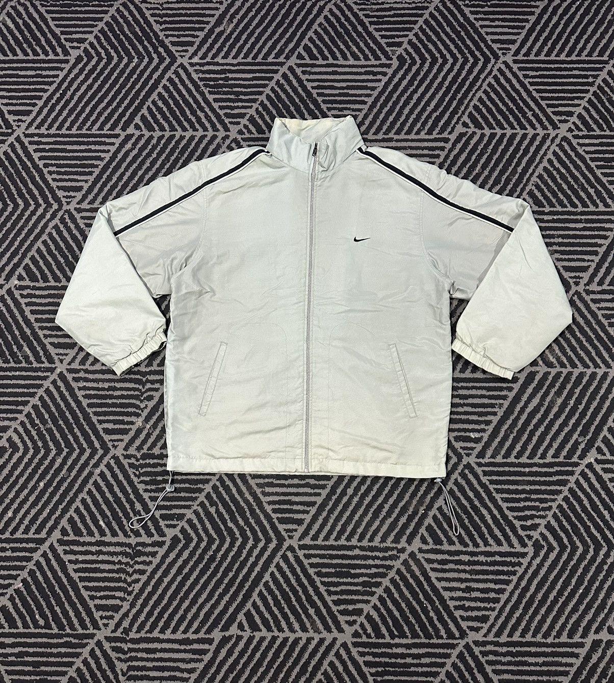 Vintage NIKE Swoosh Mini Logo Zipper Jacket
