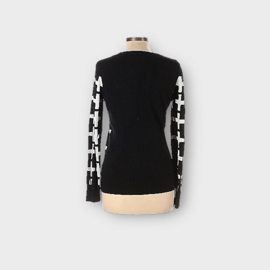 Merona Merona | Cross Print Pullover Sweater | Large Size L / US 10 / IT 46 - 2 Thumbnail