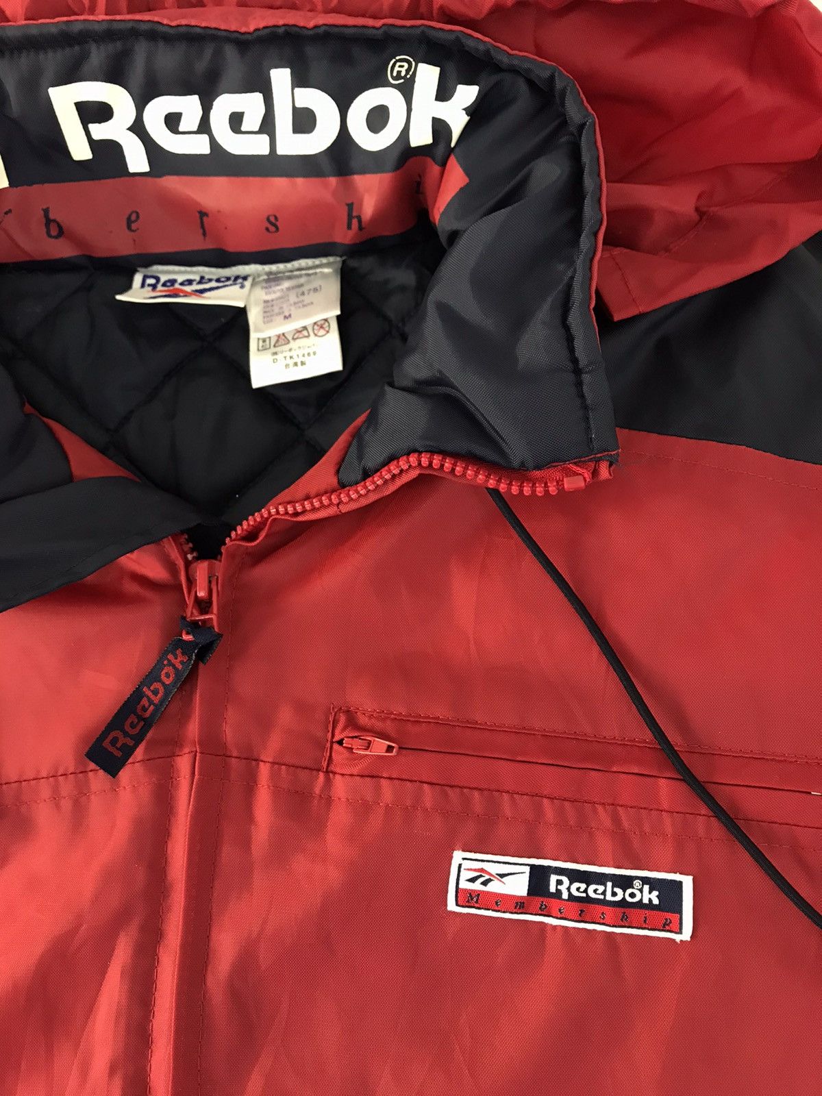 Reebok 90s Reebok Membership Quilted Jacket Double Pocket Full Zip Size US M / EU 48-50 / 2 - 3 Thumbnail