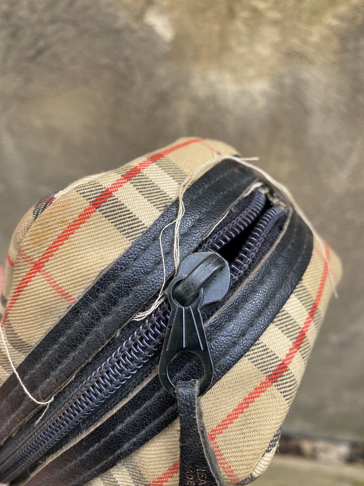 Burberry × Vintage Vintage Burberry’s Brush Bag Size ONE SIZE - 7 Thumbnail