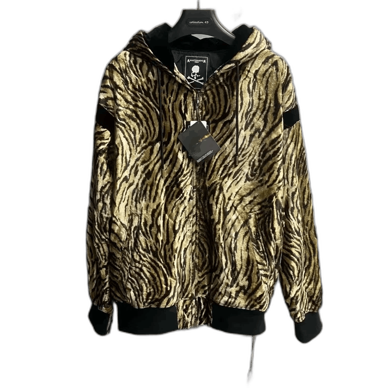 Mastermind Japan Yellow Leopard Print Skull Pattern Jacket Size US L / EU 52-54 / 3 - 1 Thumbnail