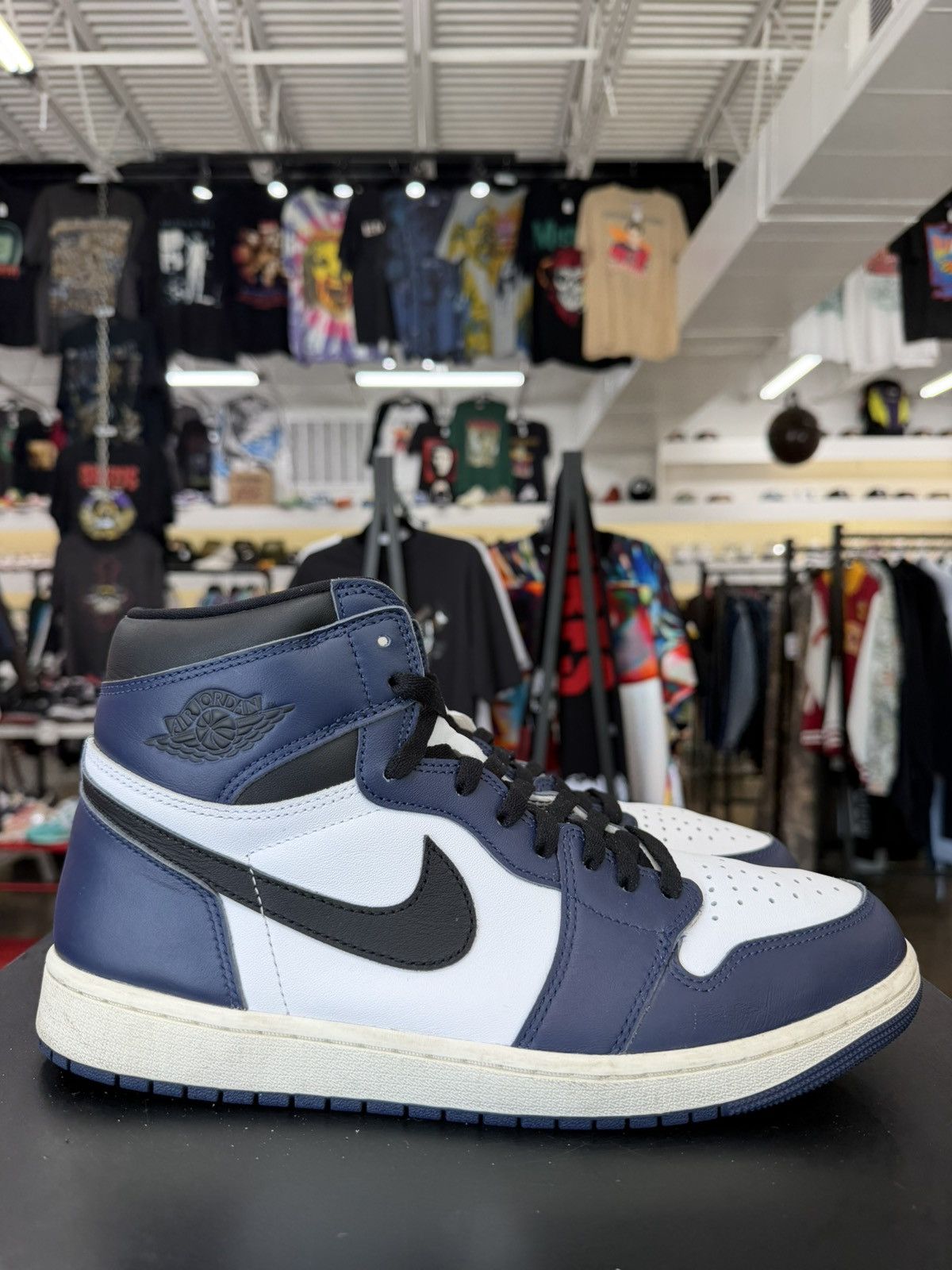 Jordan Brand Air Jordan 1 Midnight Navy Size 12 (2024) Size US 12 / EU 45 - 6 Thumbnail