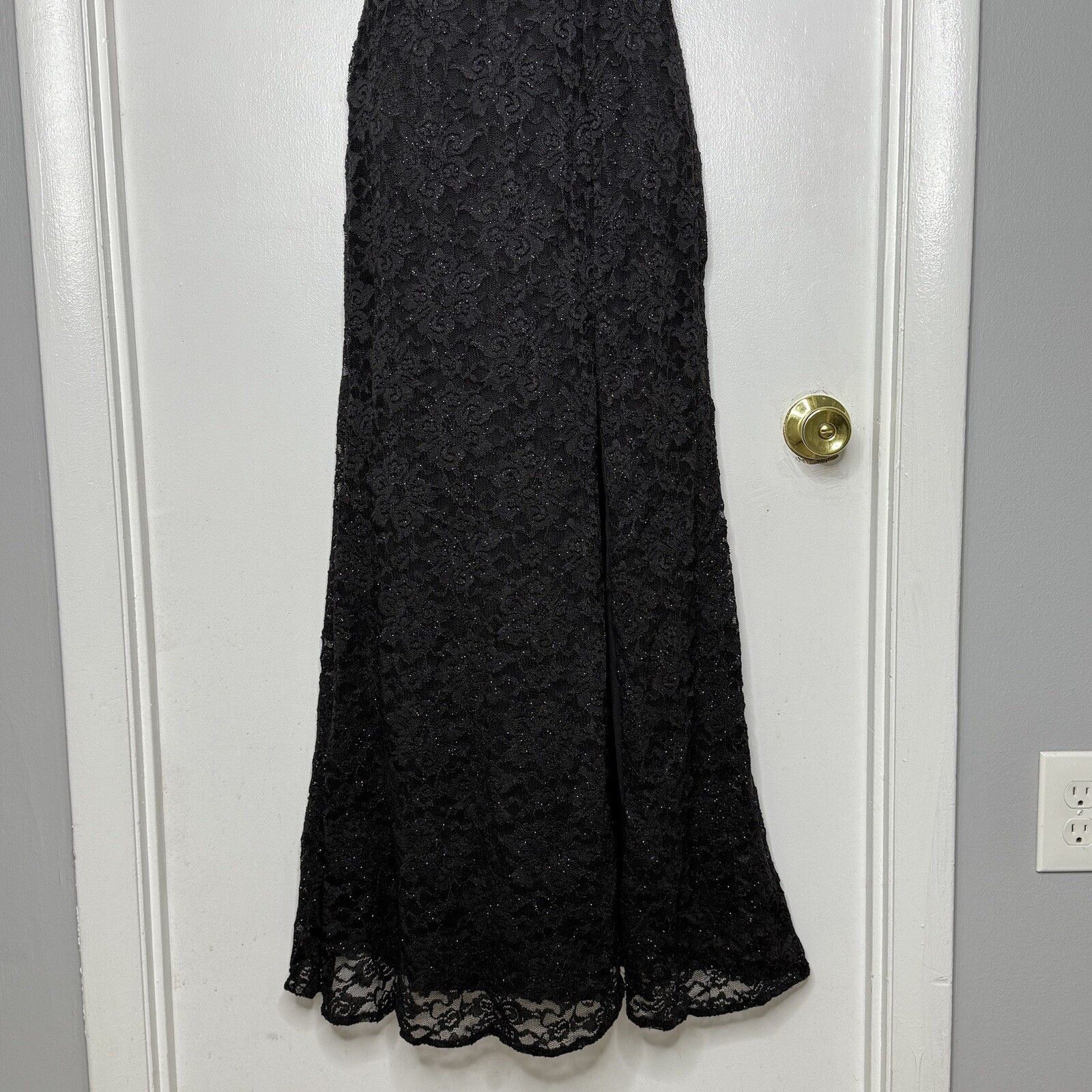 Other Morgan & Co Junior Lace Corset Black Prom Gown Dress Sz 3 Size S / US 4 / IT 40 - 6 Thumbnail