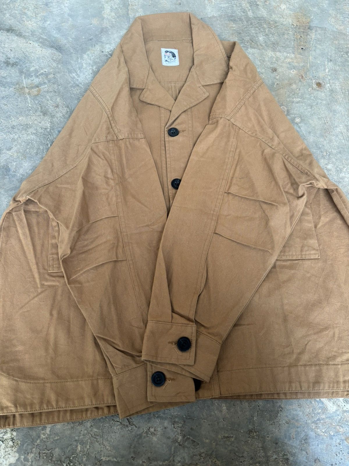 The Real McCoy's Mccoy Double Pocket Shirt Size US XL / EU 56 / 4 - 4 Thumbnail