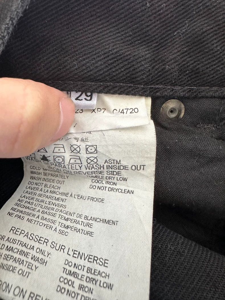 Helmut Lang HELMUT LANG size29 Black jeans Size US 29 - 5 Thumbnail