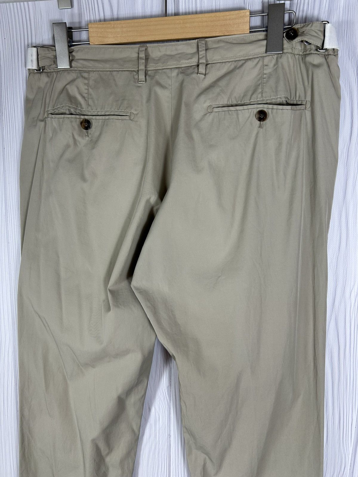 Gucci Gucci Beige Skinny Chino Pants Trousers Italy Size 52 Size US 36 / EU 52 - 6 Thumbnail