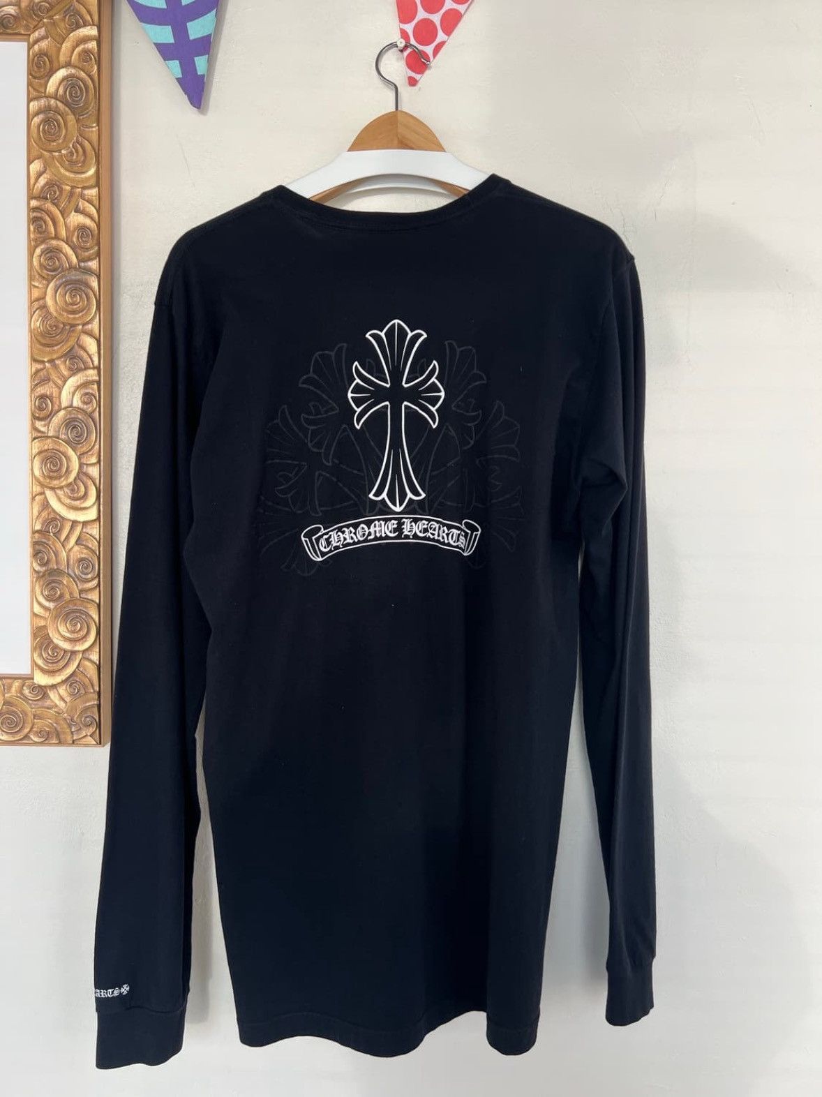 Chrome Hearts Cross Longsleeve Size US XL / EU 56 / 4 - 2 Thumbnail