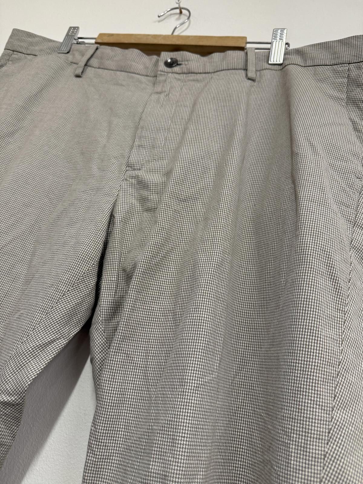 Massimo Dutti Massimo Dutti Men's Casual Pants Beige Checkered Size 48 Size US 32 / EU 48 - 3 Thumbnail