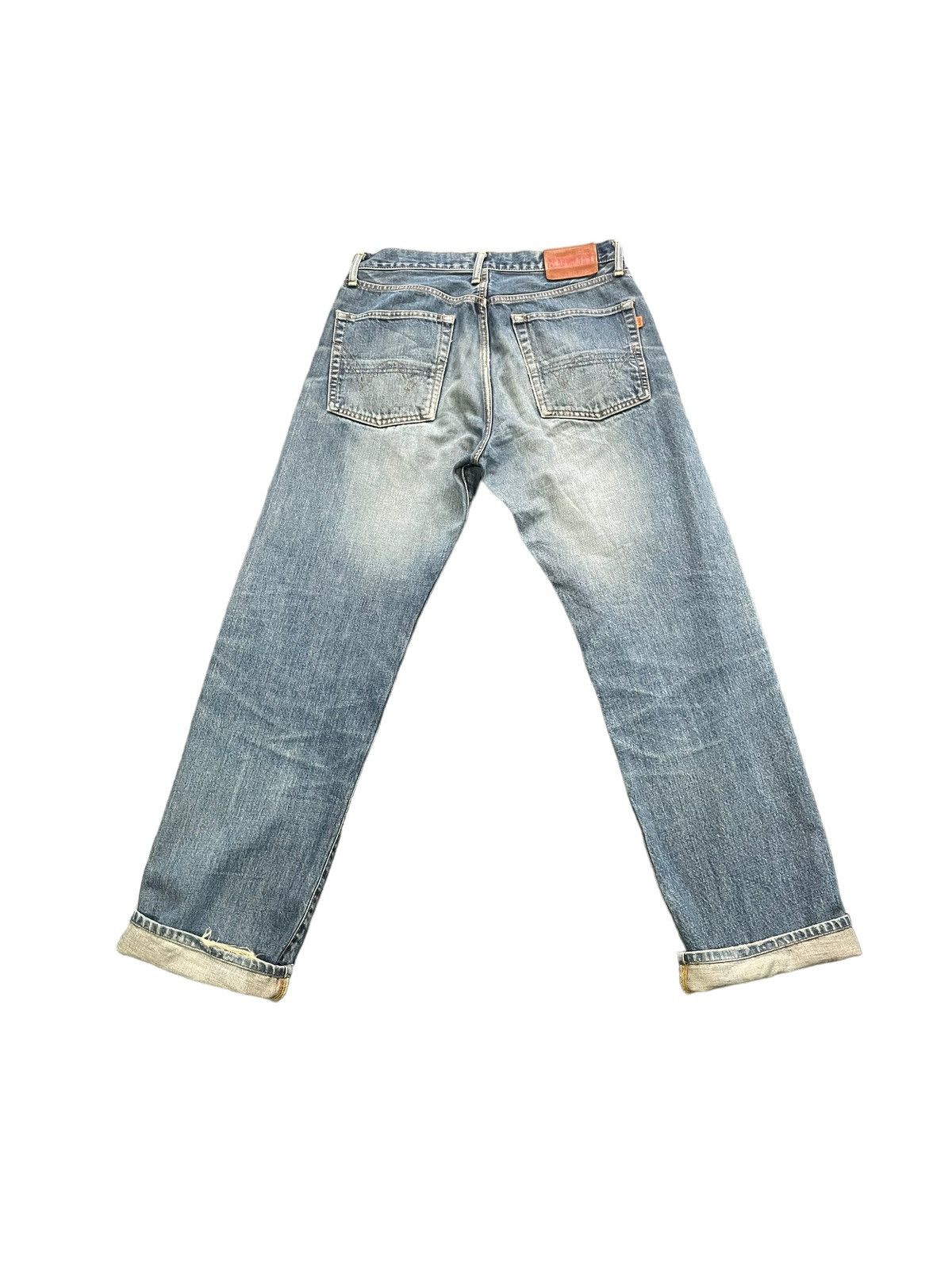 Edwin Vintage Edwin 505 X Selvedge Distresed Denim Size US 32 / EU 48 - 9 Thumbnail