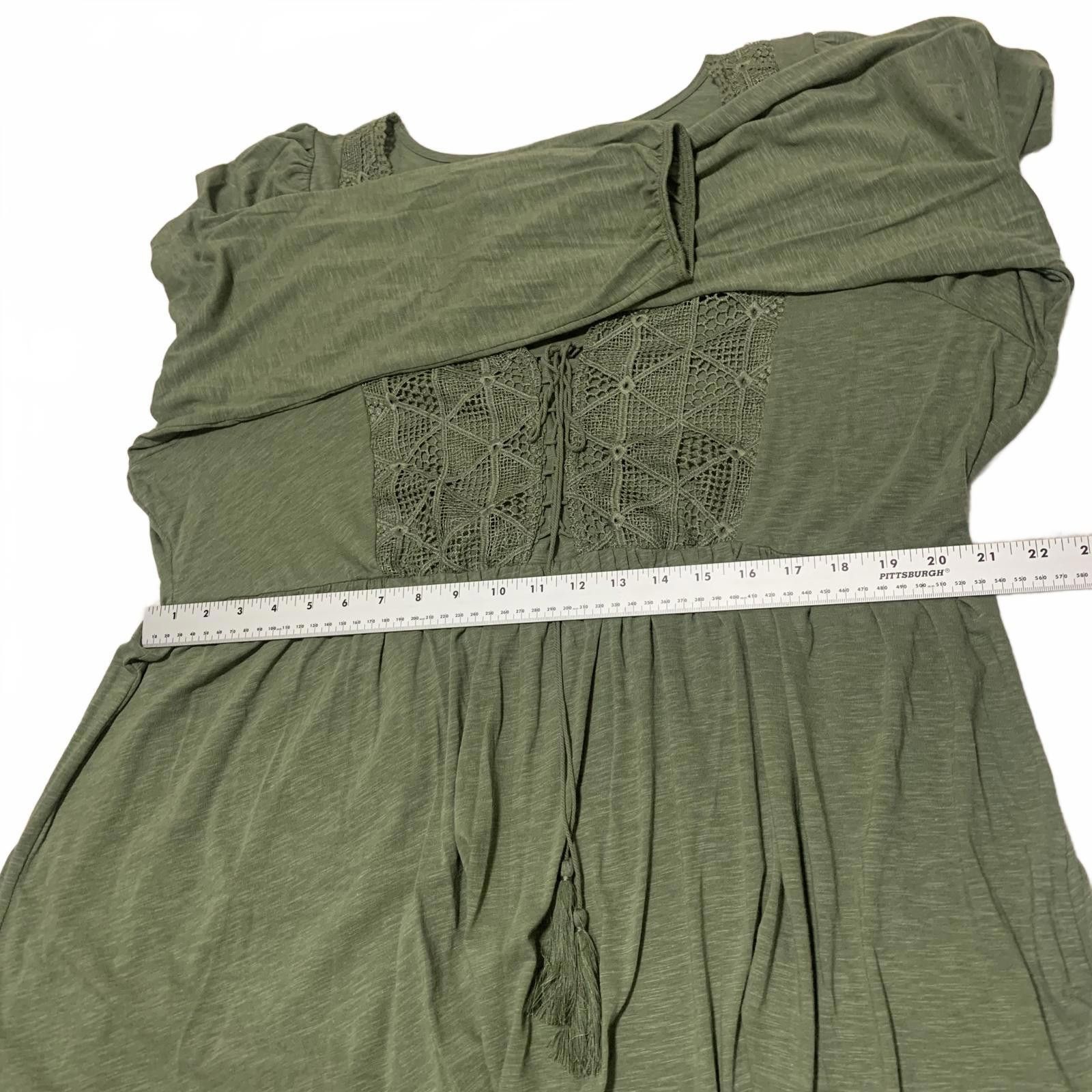 Other Torrid Super Soft Slub Jersey Women's Top Size 2 Olive Green Size XS / US 0-2 / IT 36-38 - 8 Thumbnail