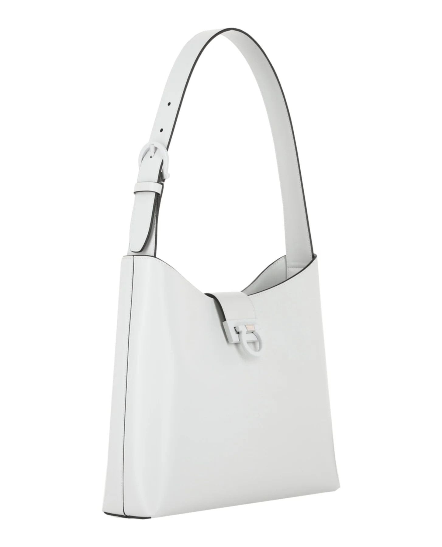 Salvatore Ferragamo o1y0426 Size : OS / Shoulder Bag in Light Gray Size ONE SIZE - 2 Thumbnail